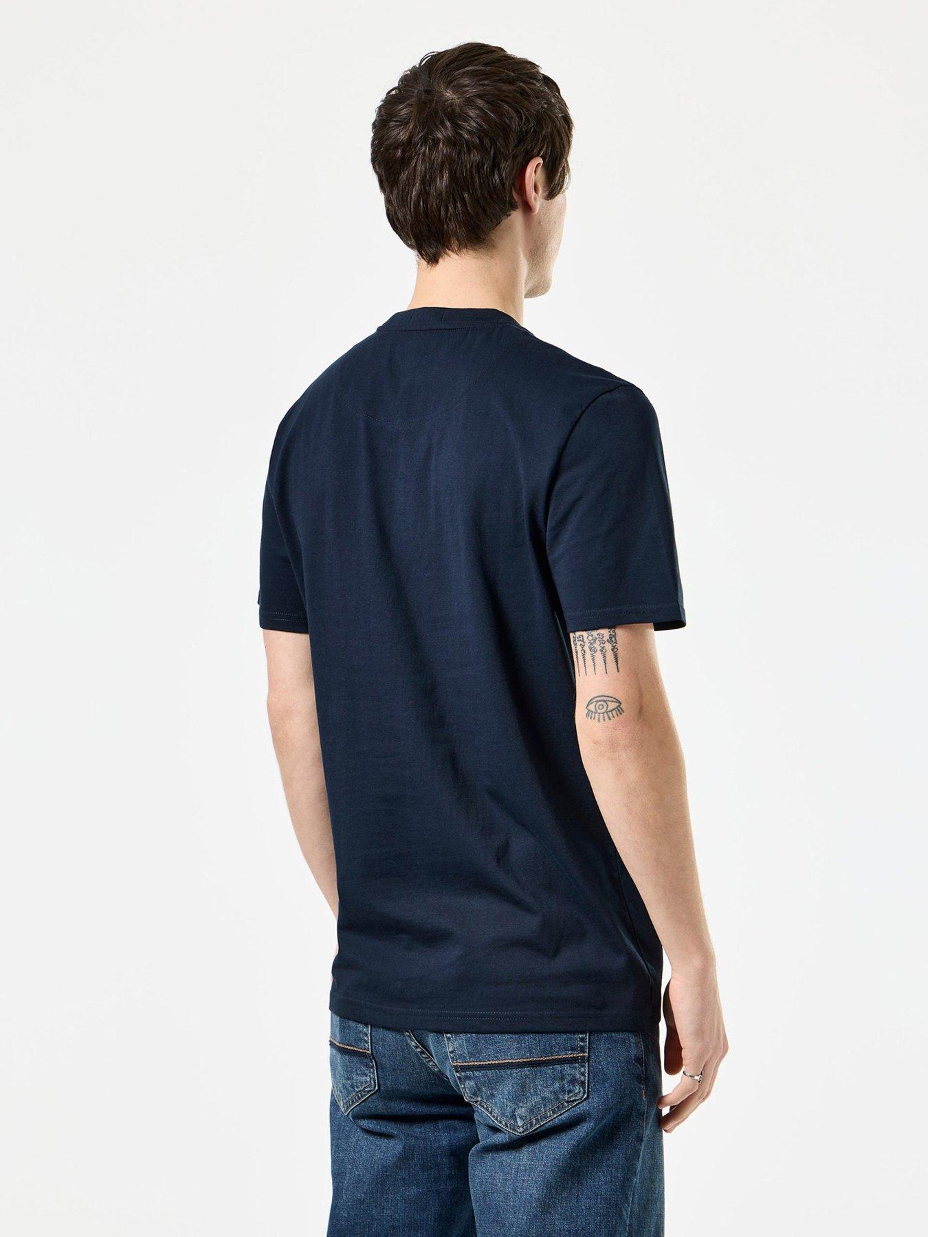  image of weekend-offender-shevchenko-check-logo-printed-tee-multi