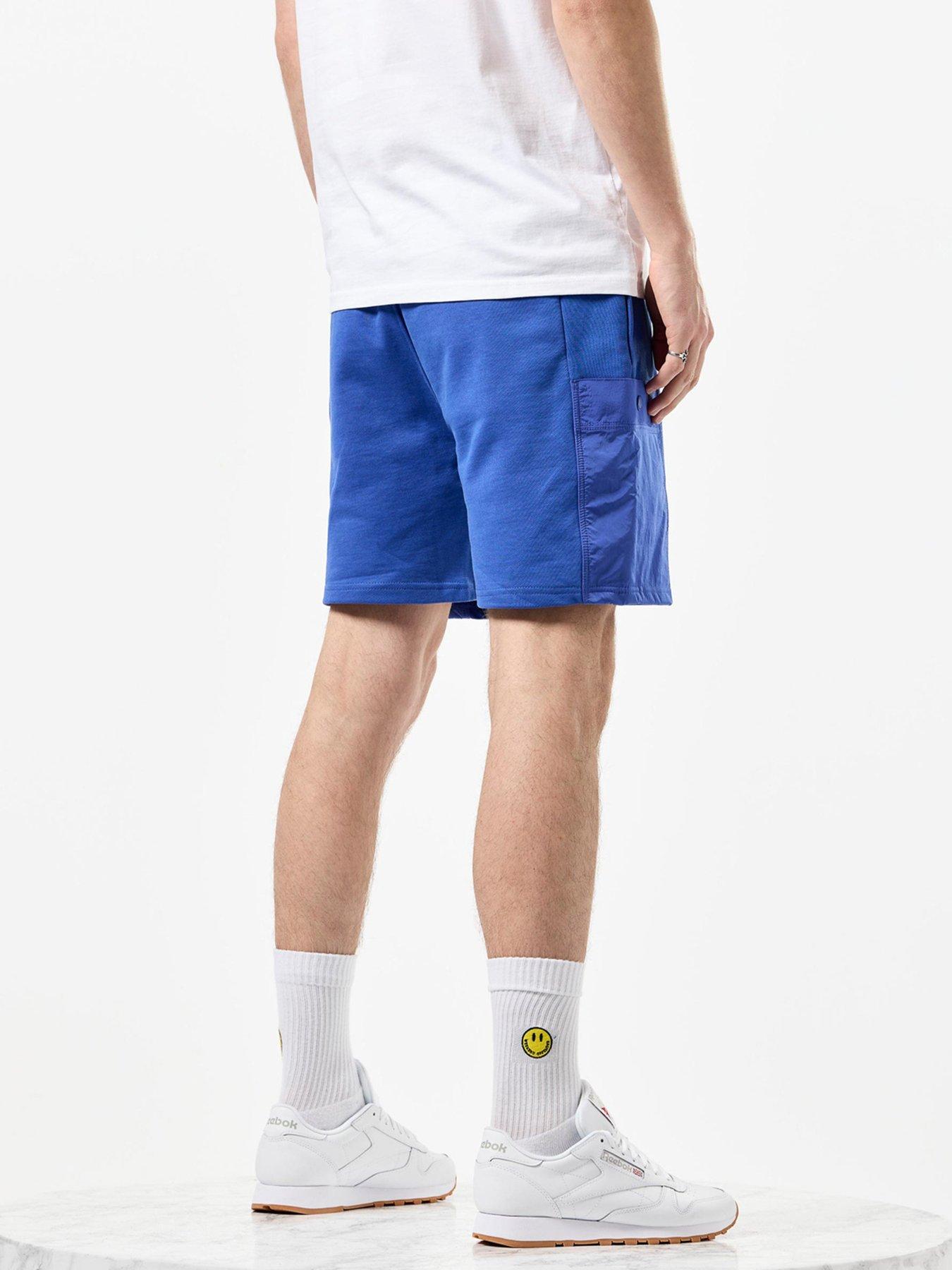 image of weekend-offender-chiyoda-overlay-jog-shorts-blue