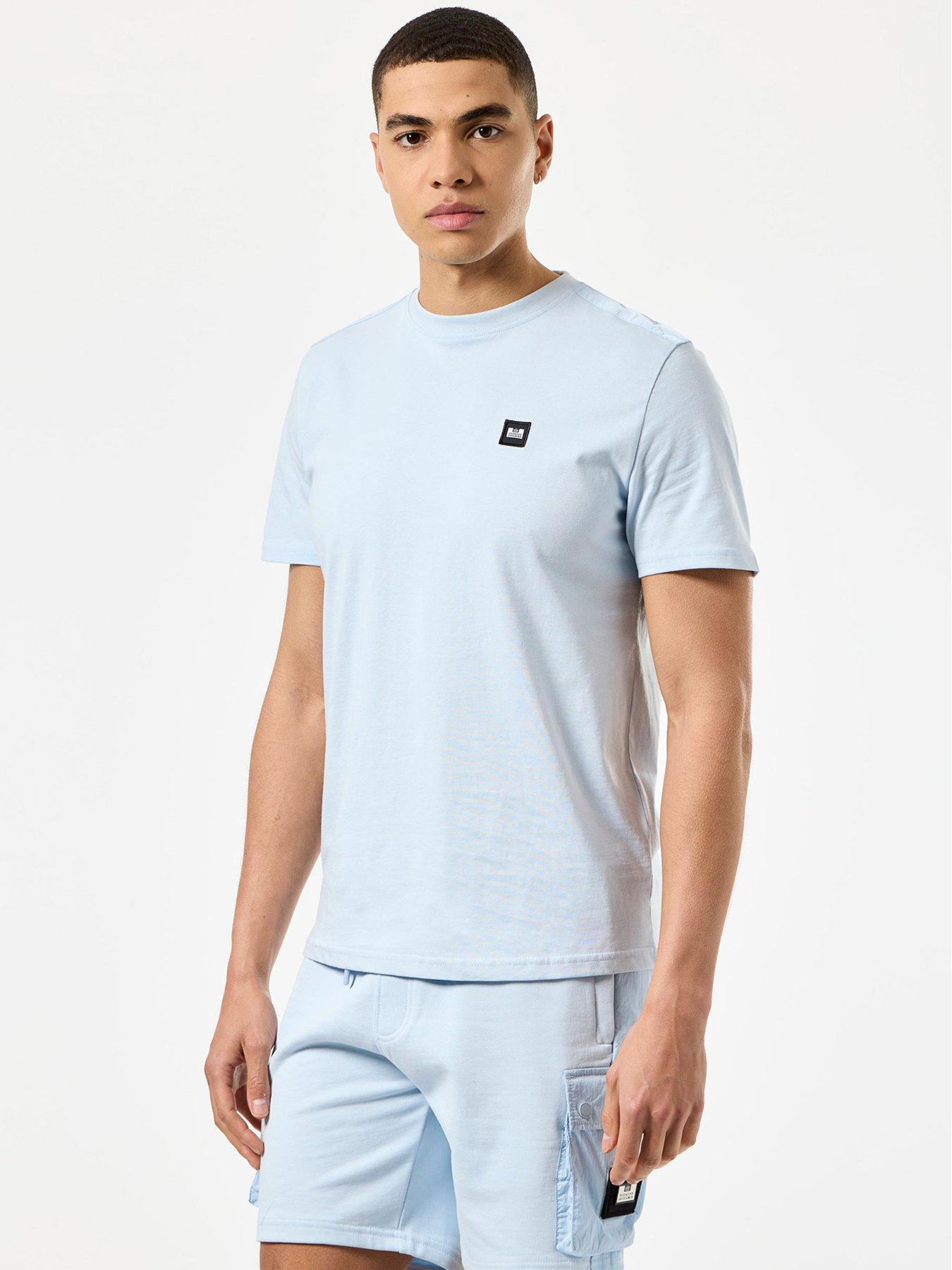 undefined Garcia Classic Shoulder Overlay Tee - Blue
