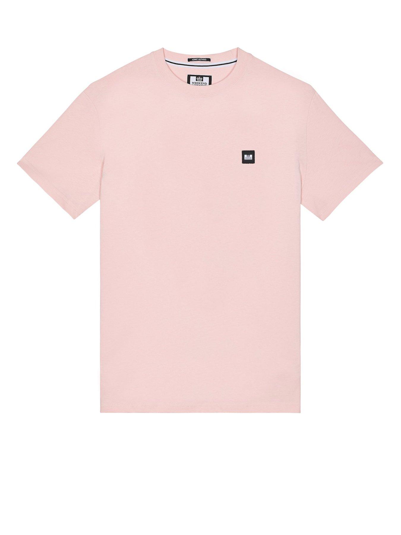 Image 4 of 5 of Weekend Offender Cannon Beach Classic Badge Tee - Pink
