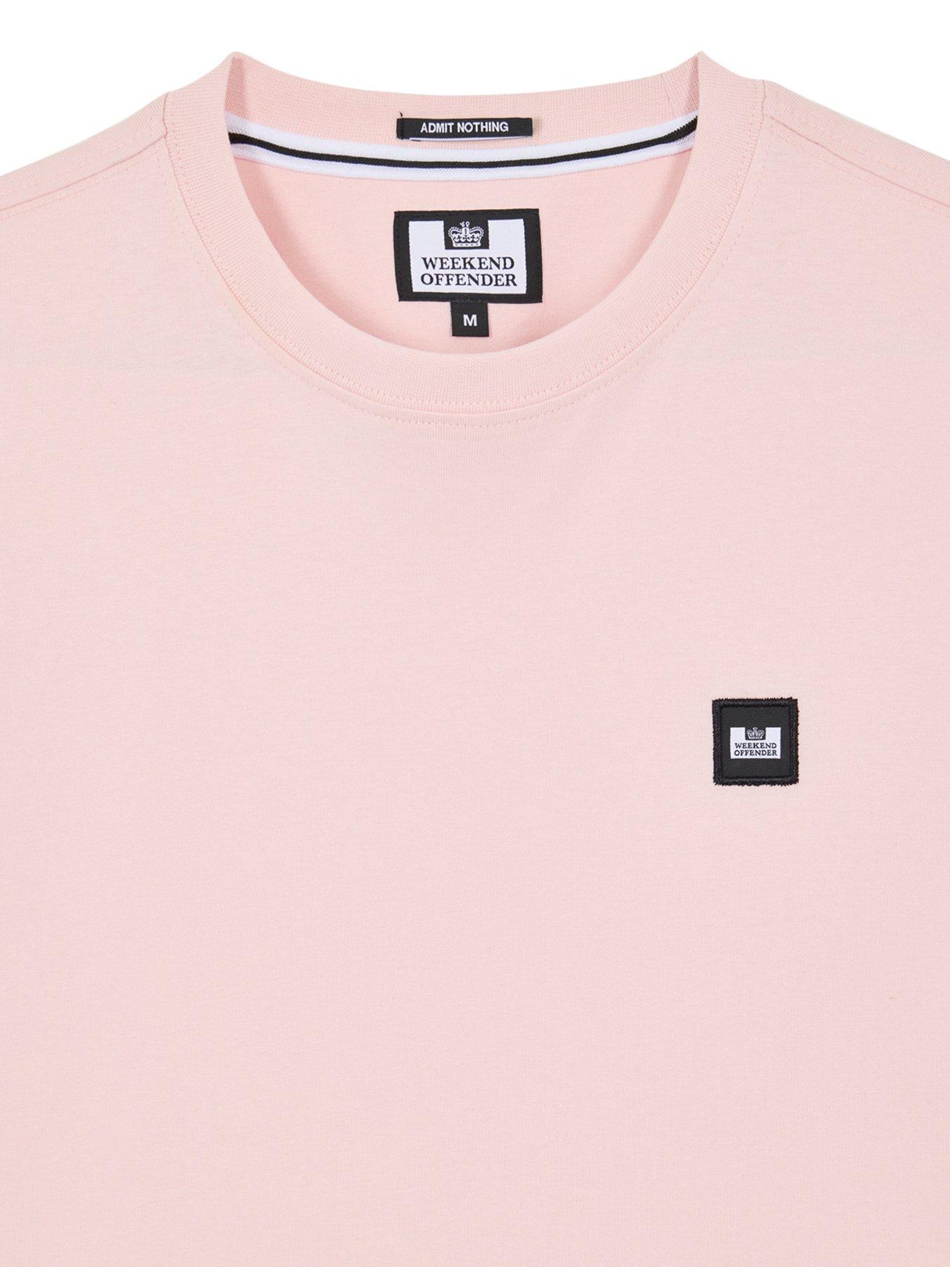 Image 5 of 5 of Weekend Offender Cannon Beach Classic Badge Tee - Pink