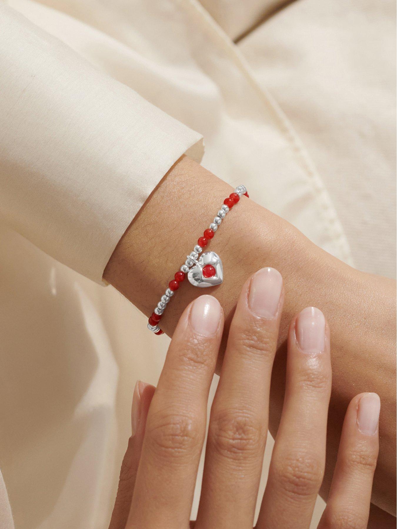  image of joma-jewellery-birthstone-a-little-bracelet-in-silver-plating