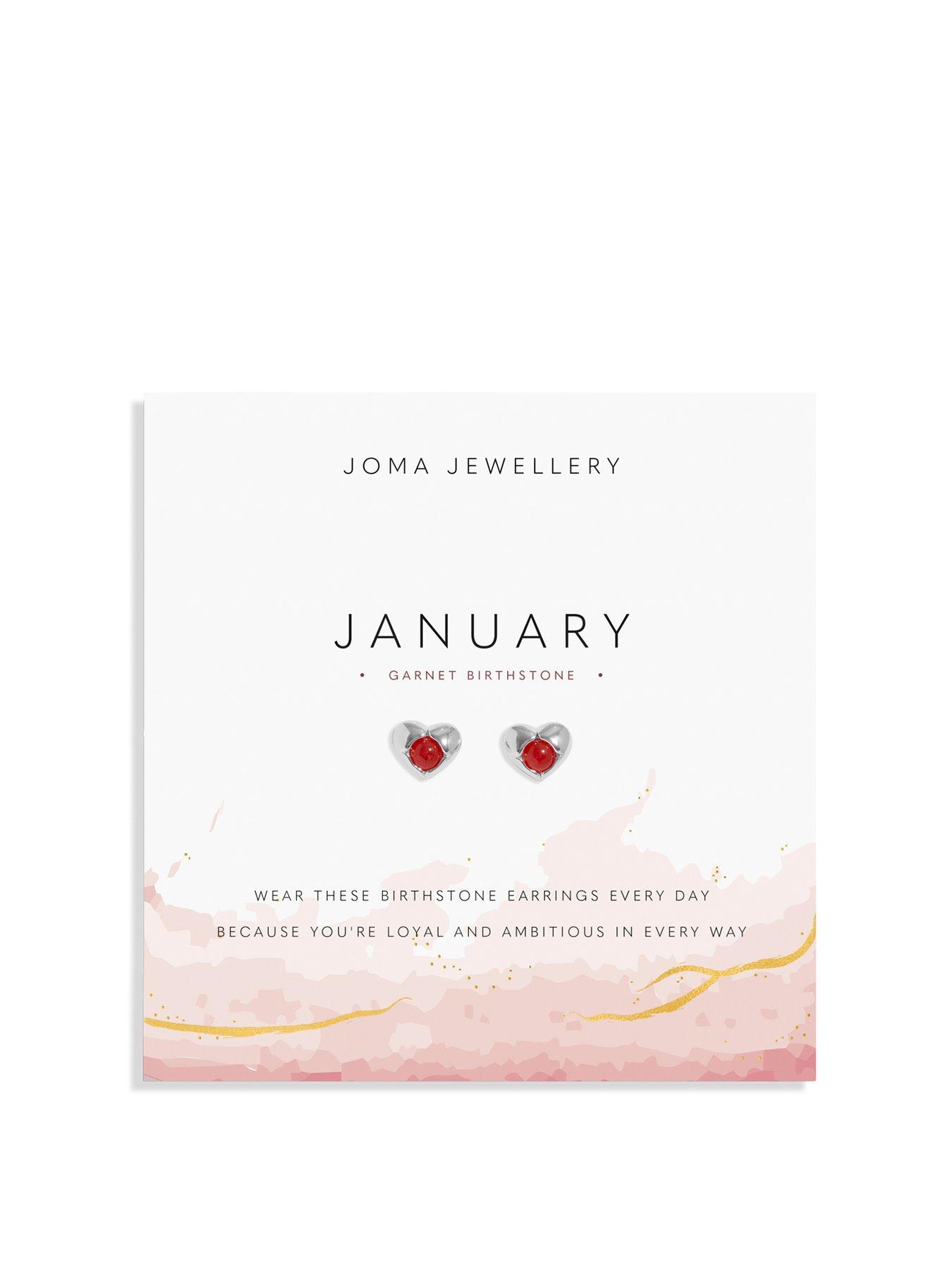 joma-jewellery-birthstone-earrings-january-garnet-silver-plated--nbspearrings