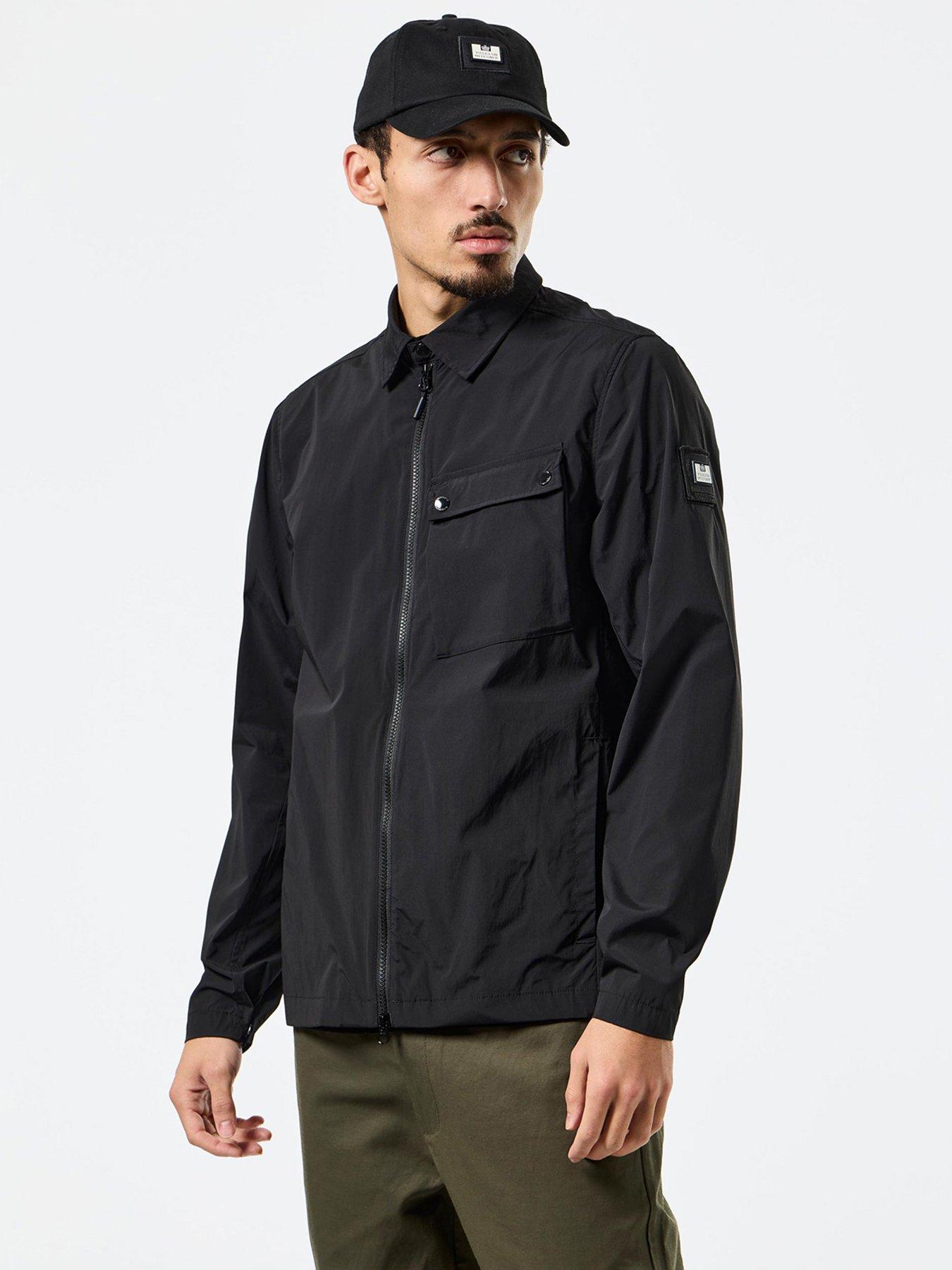 undefined Southbank Lightweight Technical Overshirt - Black
