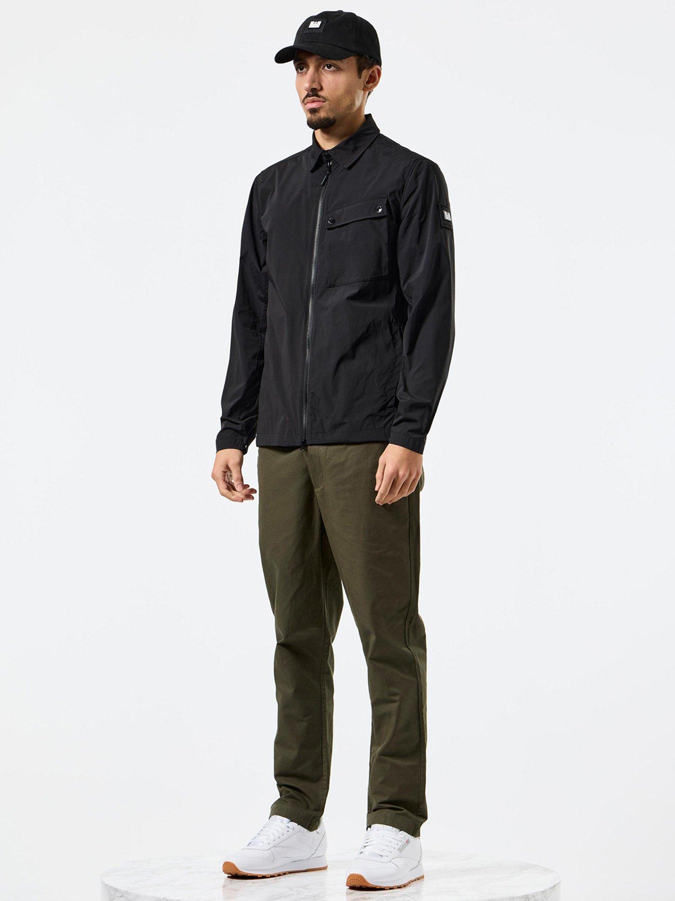  image of weekend-offender-southbank-lightweight-technical-overshirt-black