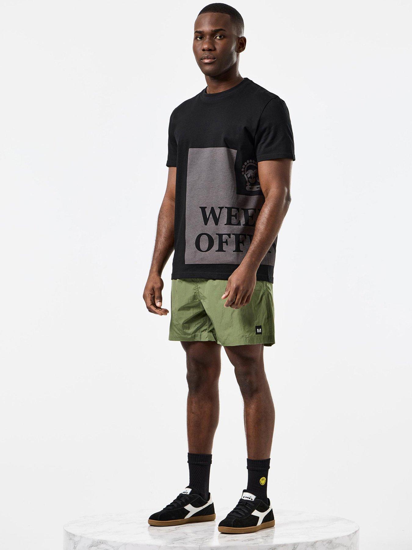  image of weekend-offender-ryan-wrap-around-logo-tee-black