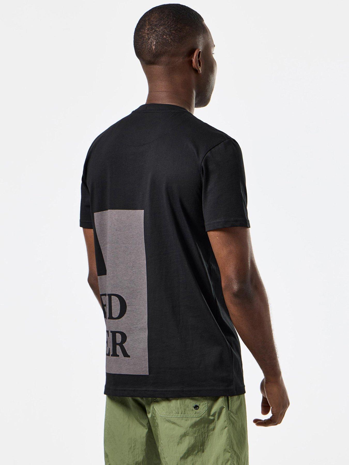  image of weekend-offender-ryan-wrap-around-logo-tee-black