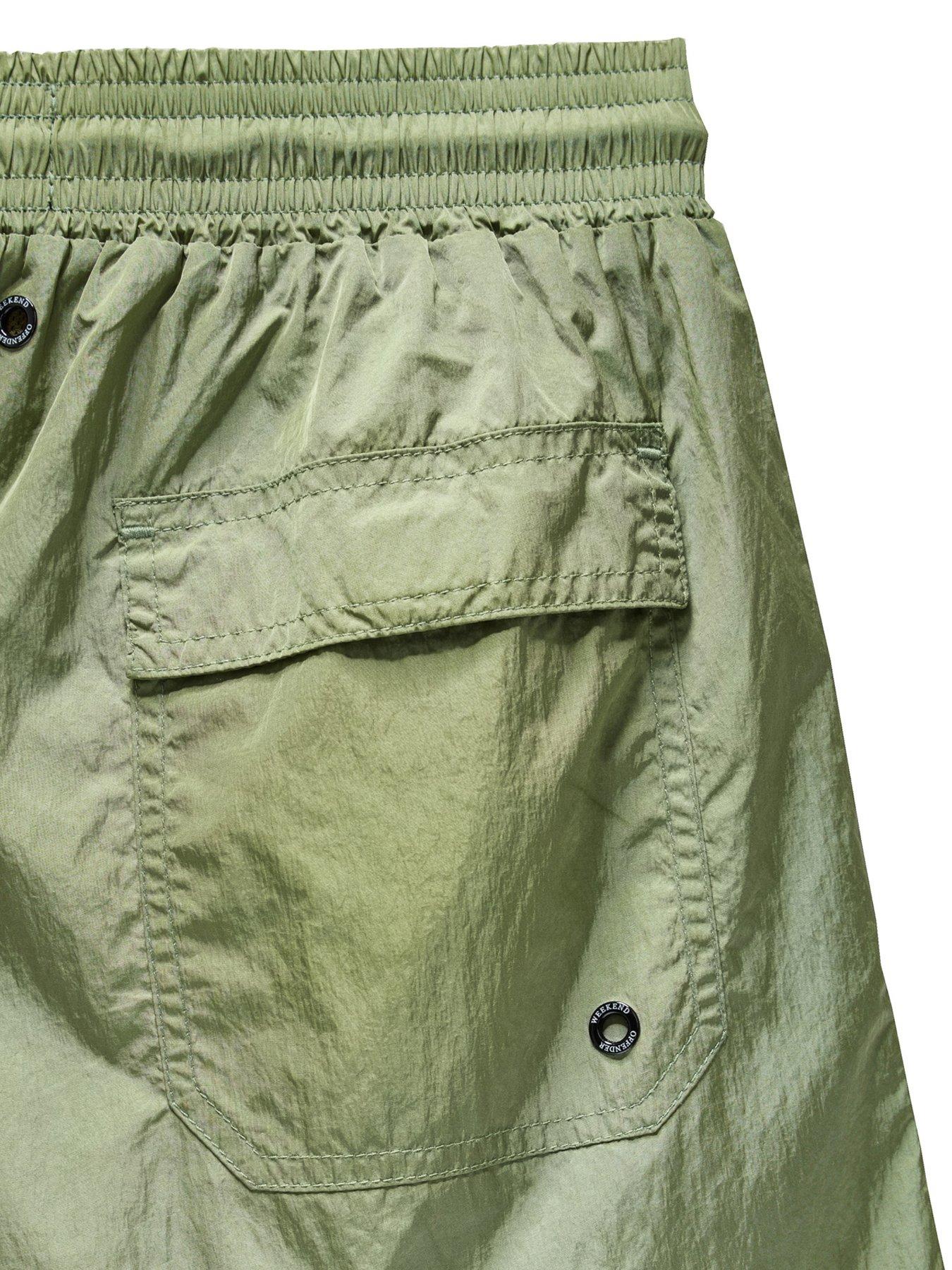  image of weekend-offender-stacks-nylon-swim-short-green