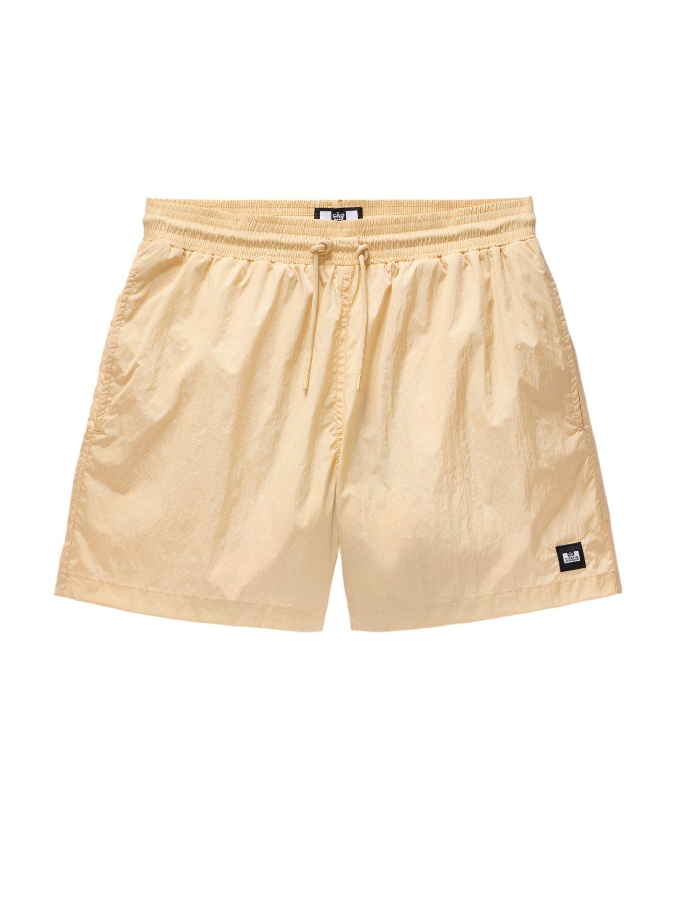  image of weekend-offender-stacks-nylon-swim-short-gold