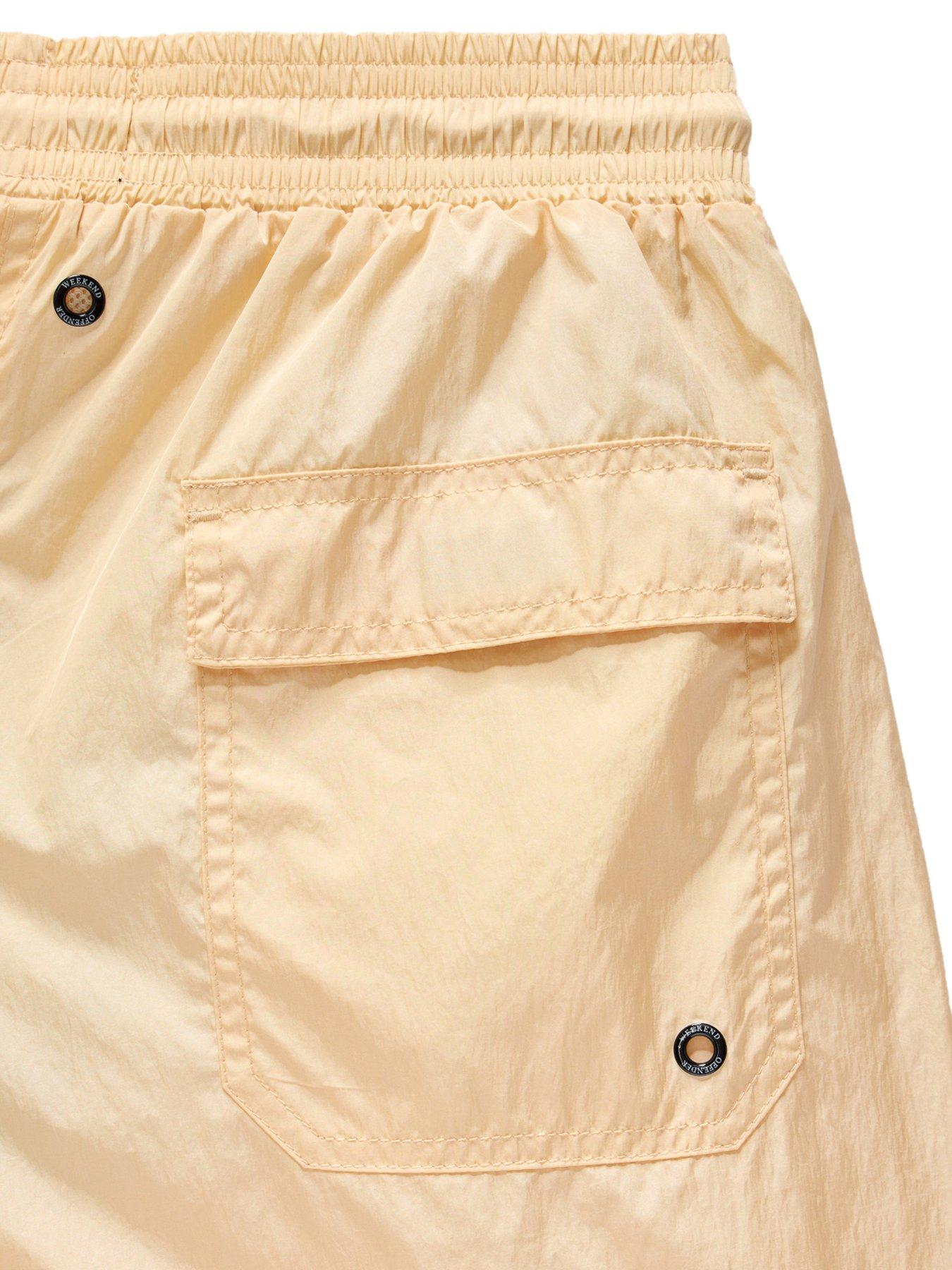  image of weekend-offender-stacks-nylon-swim-short-gold
