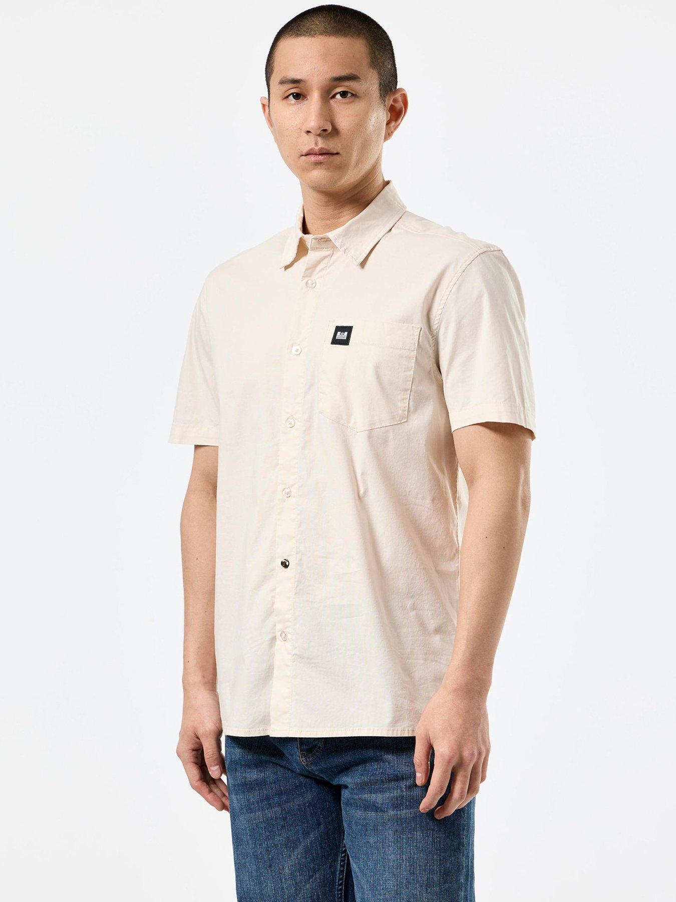 weekend-offender-borak-classic-short-sleeve-shirt-cream