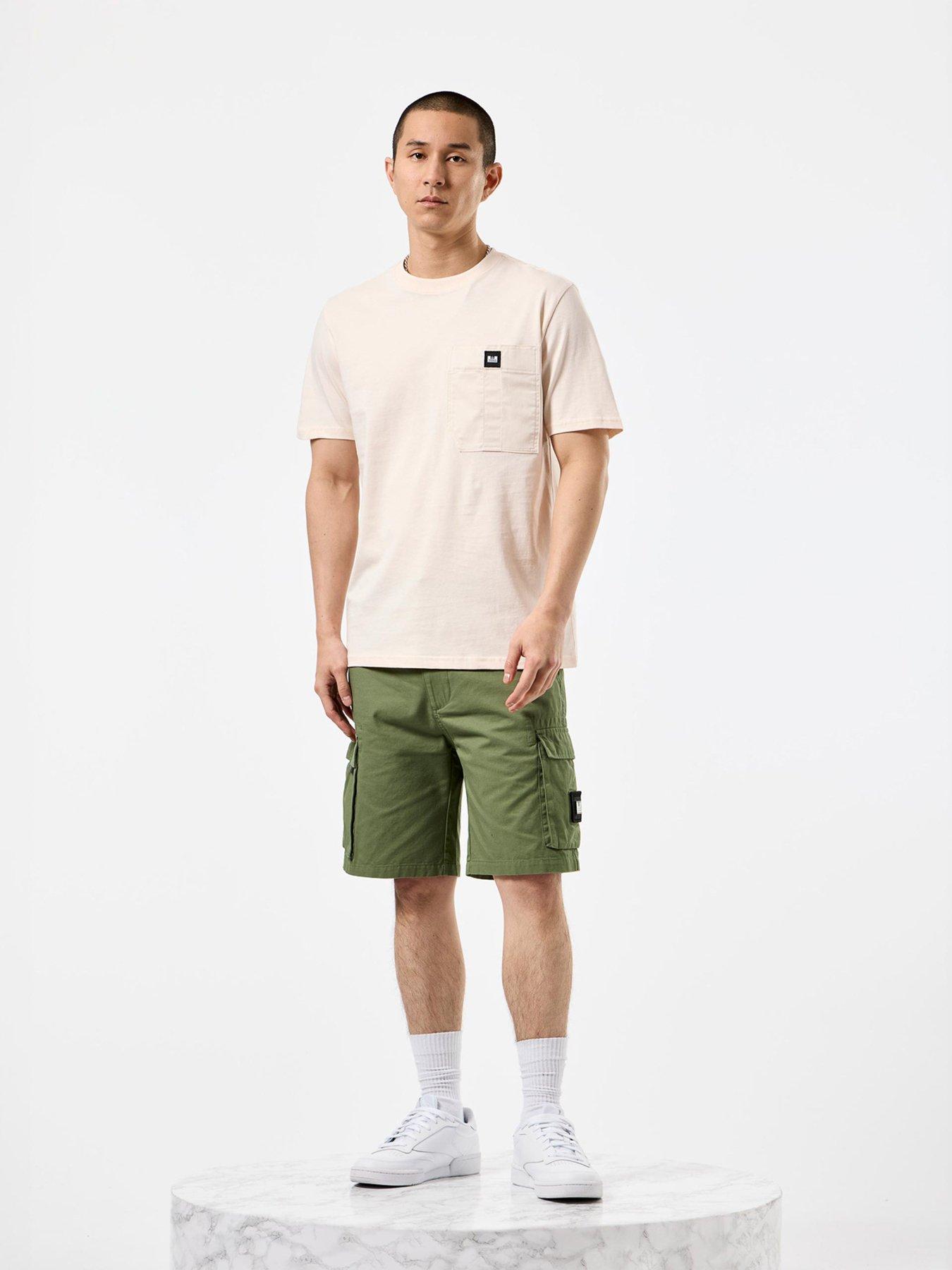  image of weekend-offender-coney-island-cotton-overlay-tee-cream