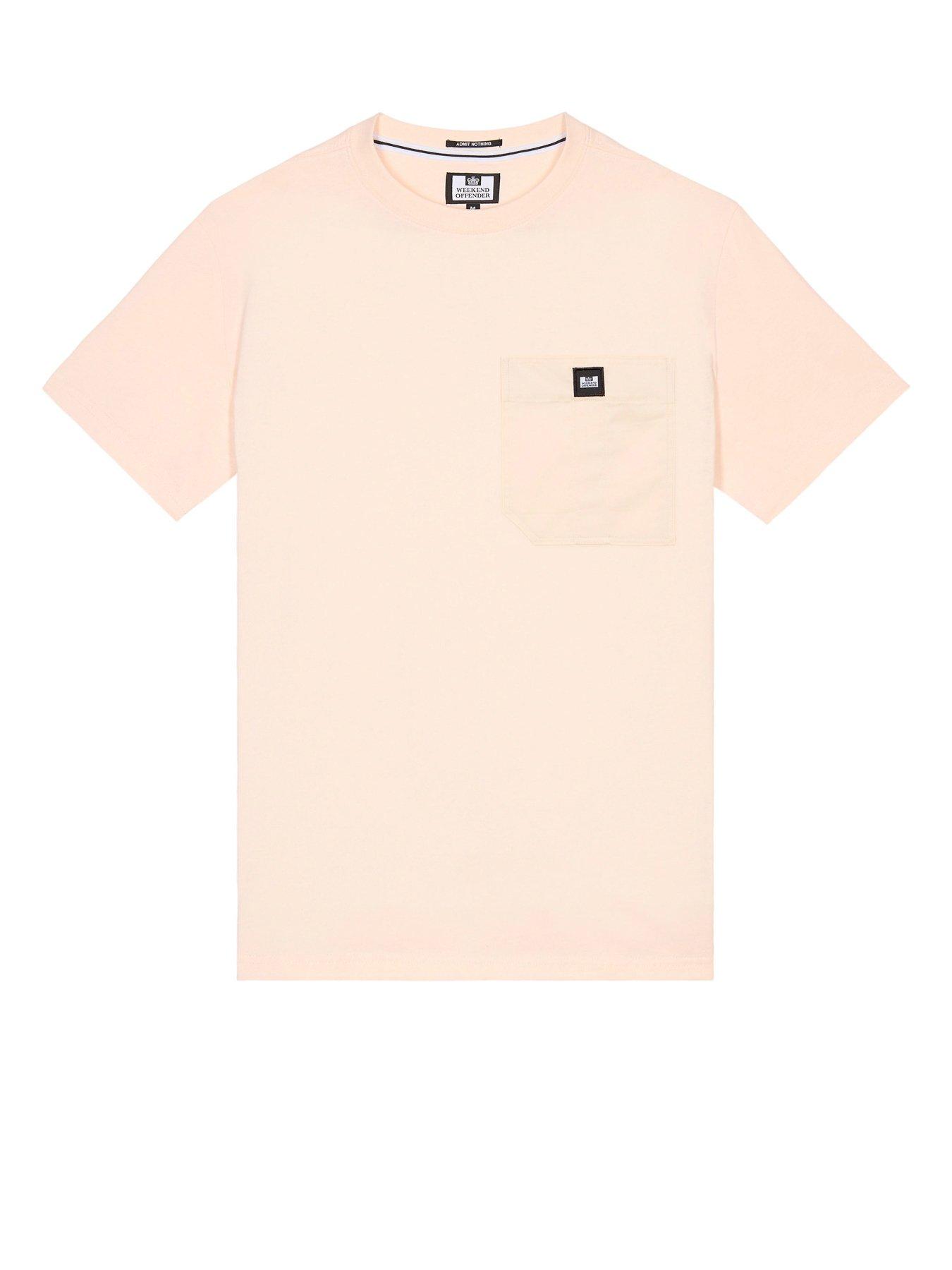  image of weekend-offender-coney-island-cotton-overlay-tee-cream