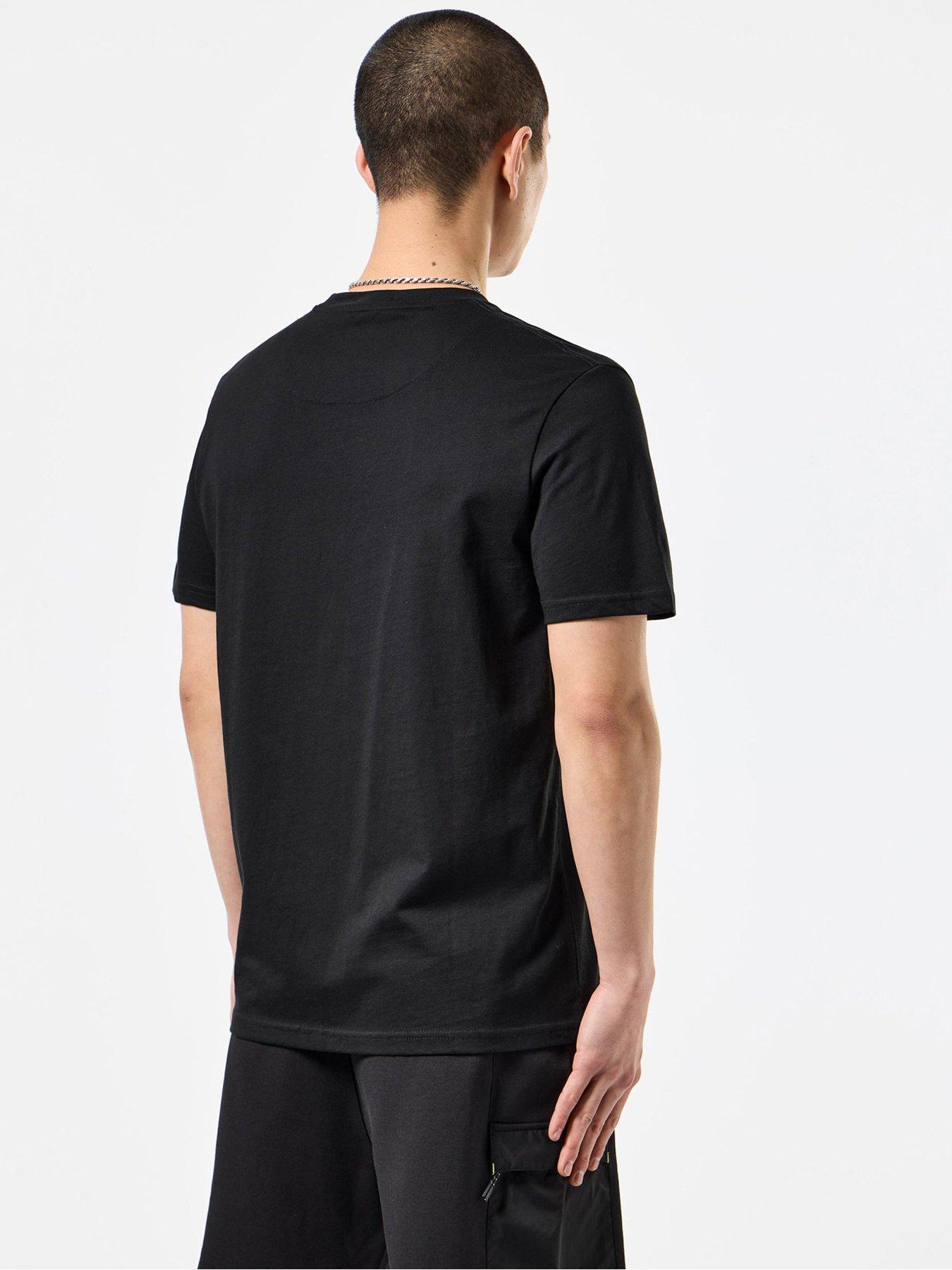  image of weekend-offender-bucci-high-density-printed-tee-black
