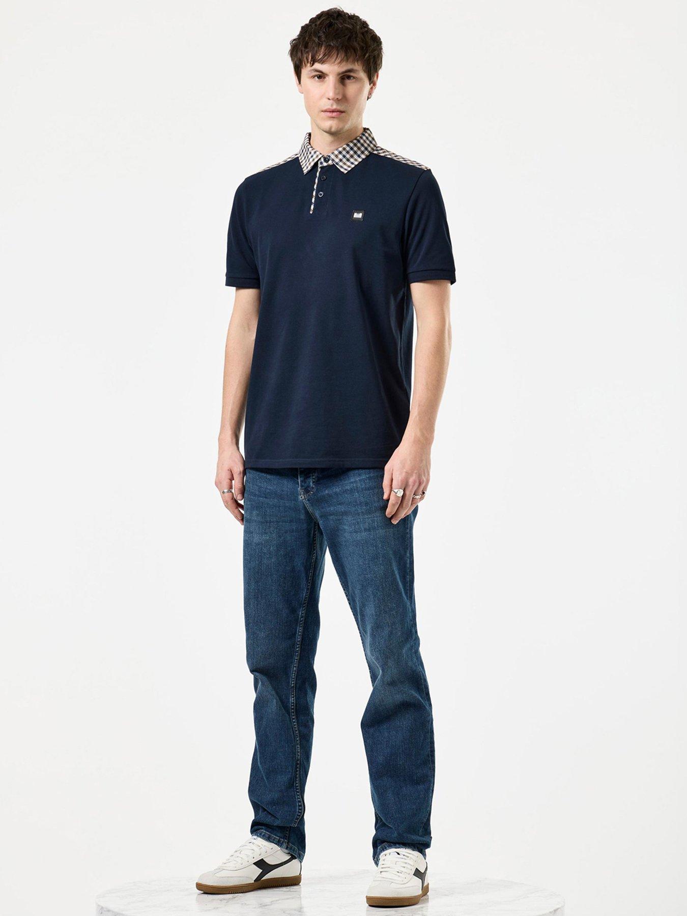 Weekend Offender Costa Check Collar Polo - Multi | Littlewoods