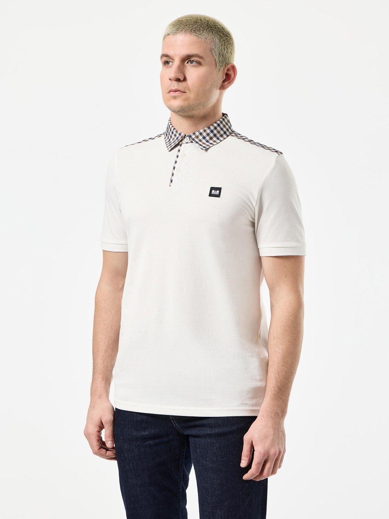  image of weekend-offender-costa-check-collar-polo-shirt-multi