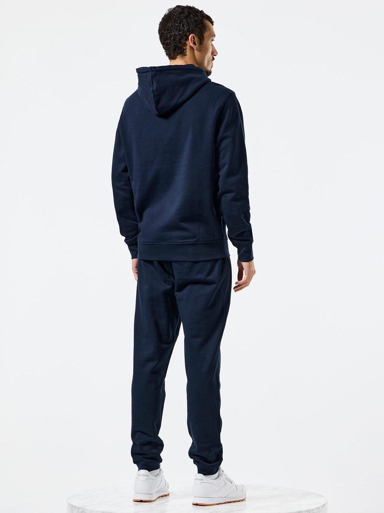 Image 3 of 5 of Weekend Offender Bronx Hooded Jogging Suit - Navy