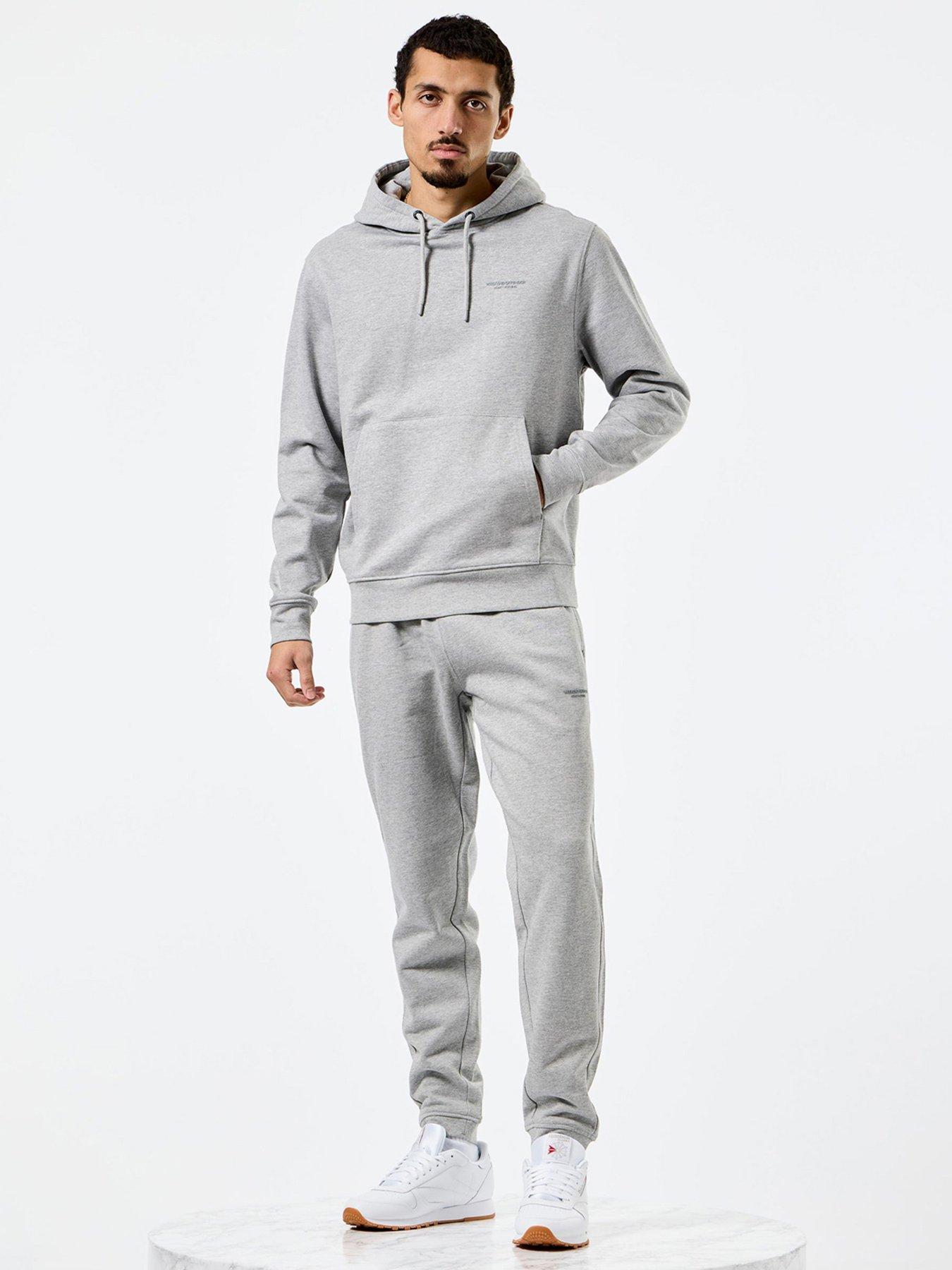 undefined Bronx Hooded Jogging Suit - Grey