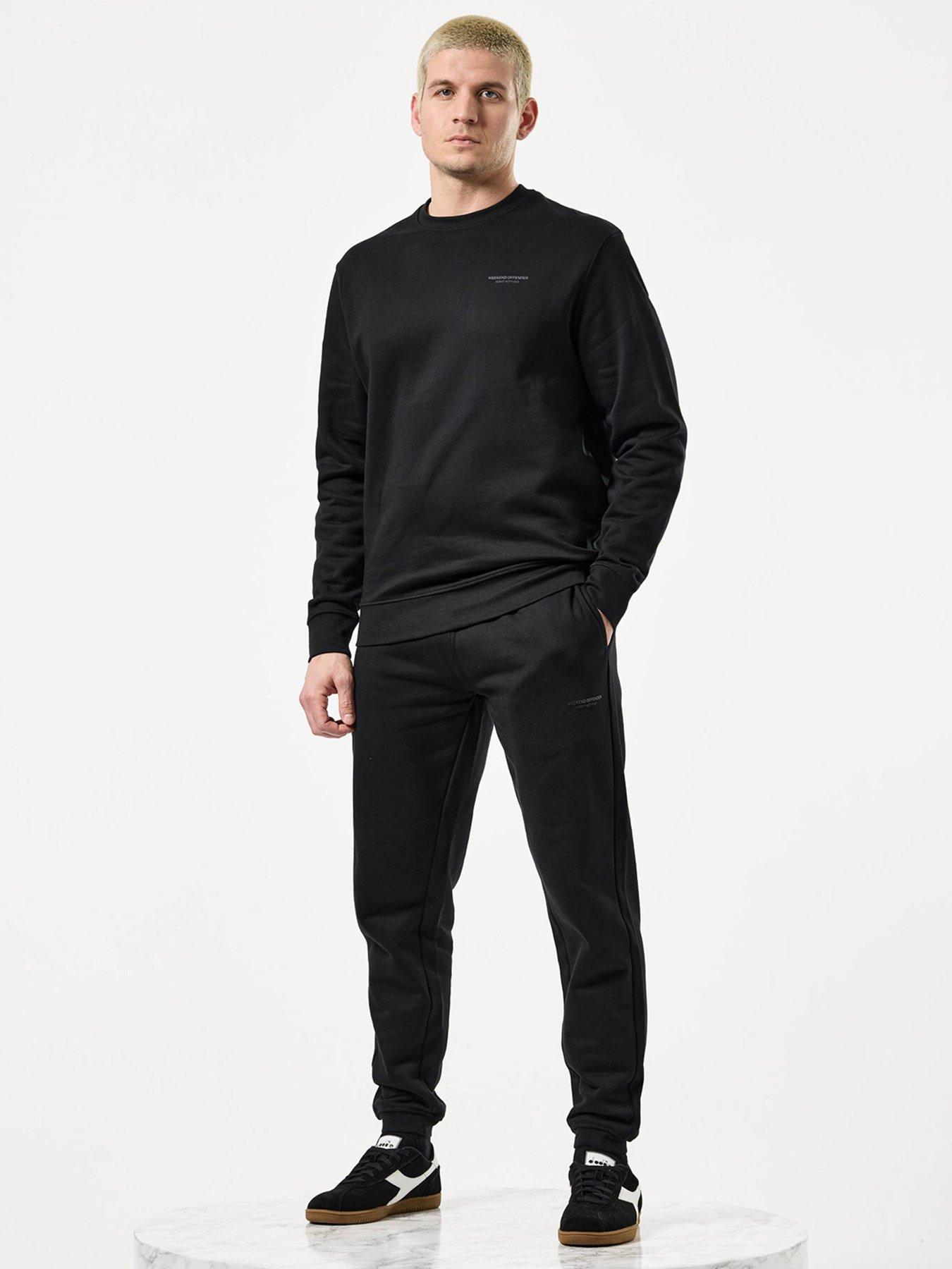 undefined Harlem Crew Jog Suit - Black
