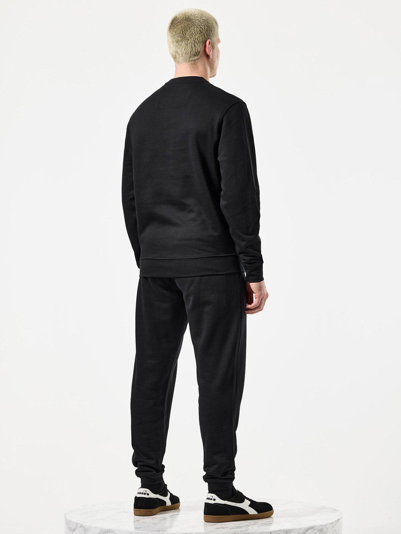 Image 2 of 4 of Weekend Offender Harlem Crew Jog Suit - Black