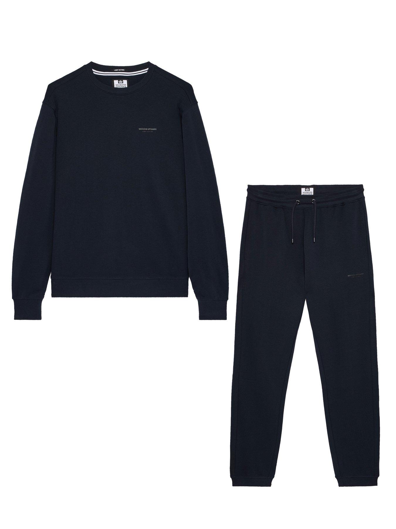  image of weekend-offender-harlem-crew-jog-suit-navy