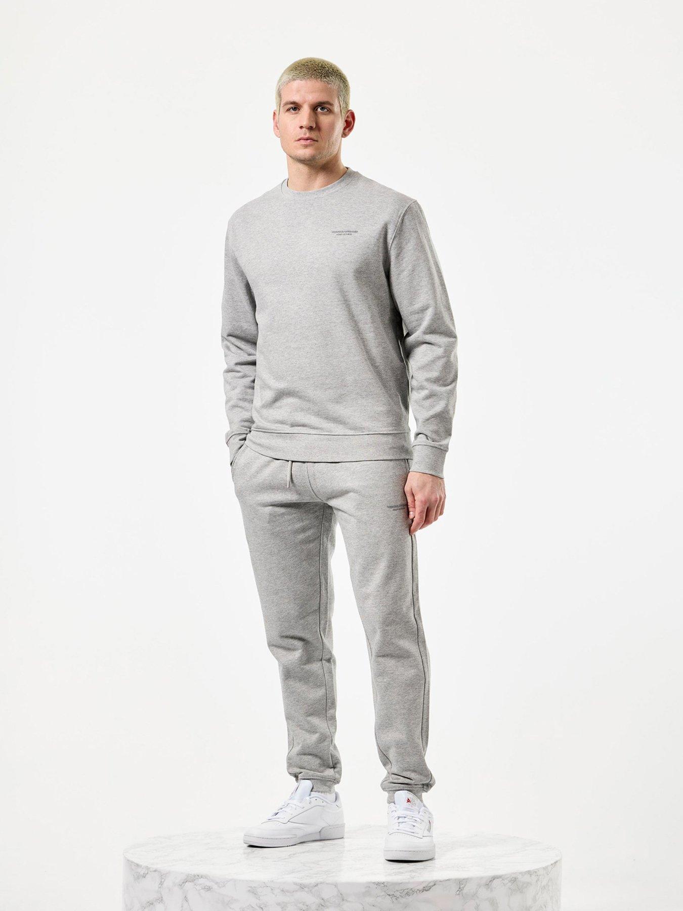 undefined Harlem Crew Jog Suit - Grey