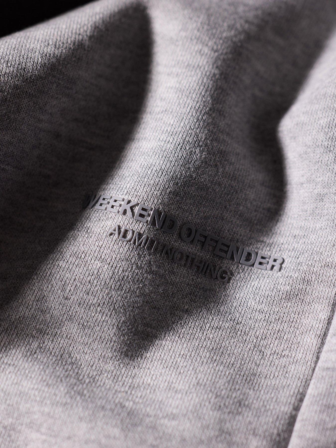 Image 4 of 4 of Weekend Offender Harlem Crew Jog Suit - Grey
