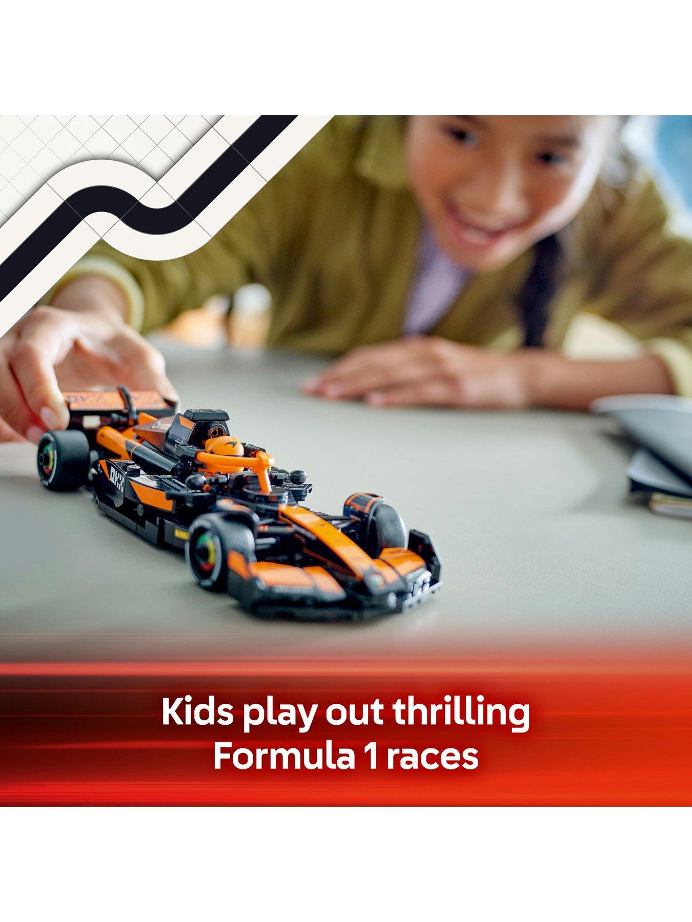 Image 3 of 8 of LEGO Speed Champions McLaren F1&reg; Team MCL38 Race Car Vehicle Set 77251