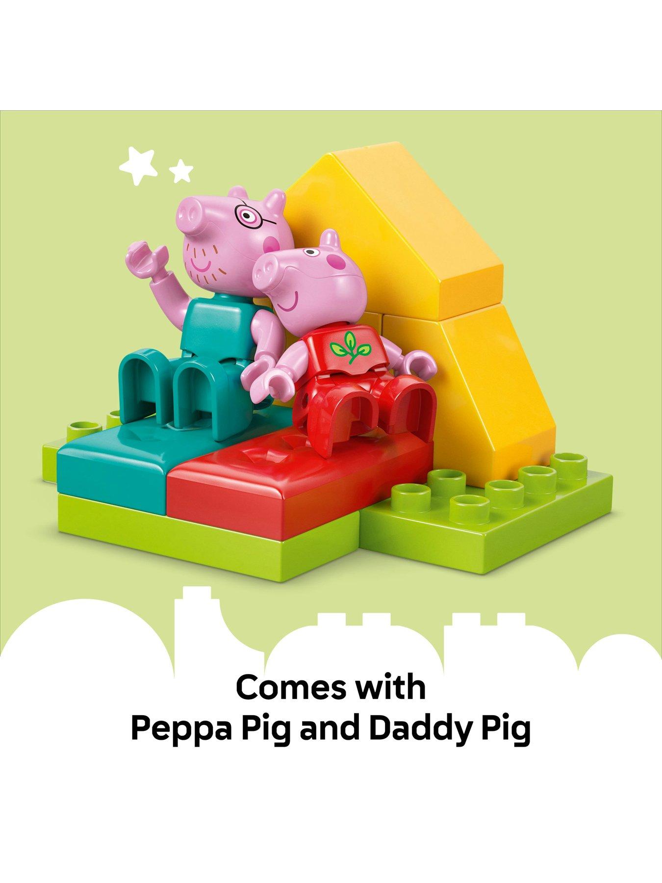  image of lego-peppa-pig-peppa-pig-camping-trip-building-playset-with-canoe-toy-10452