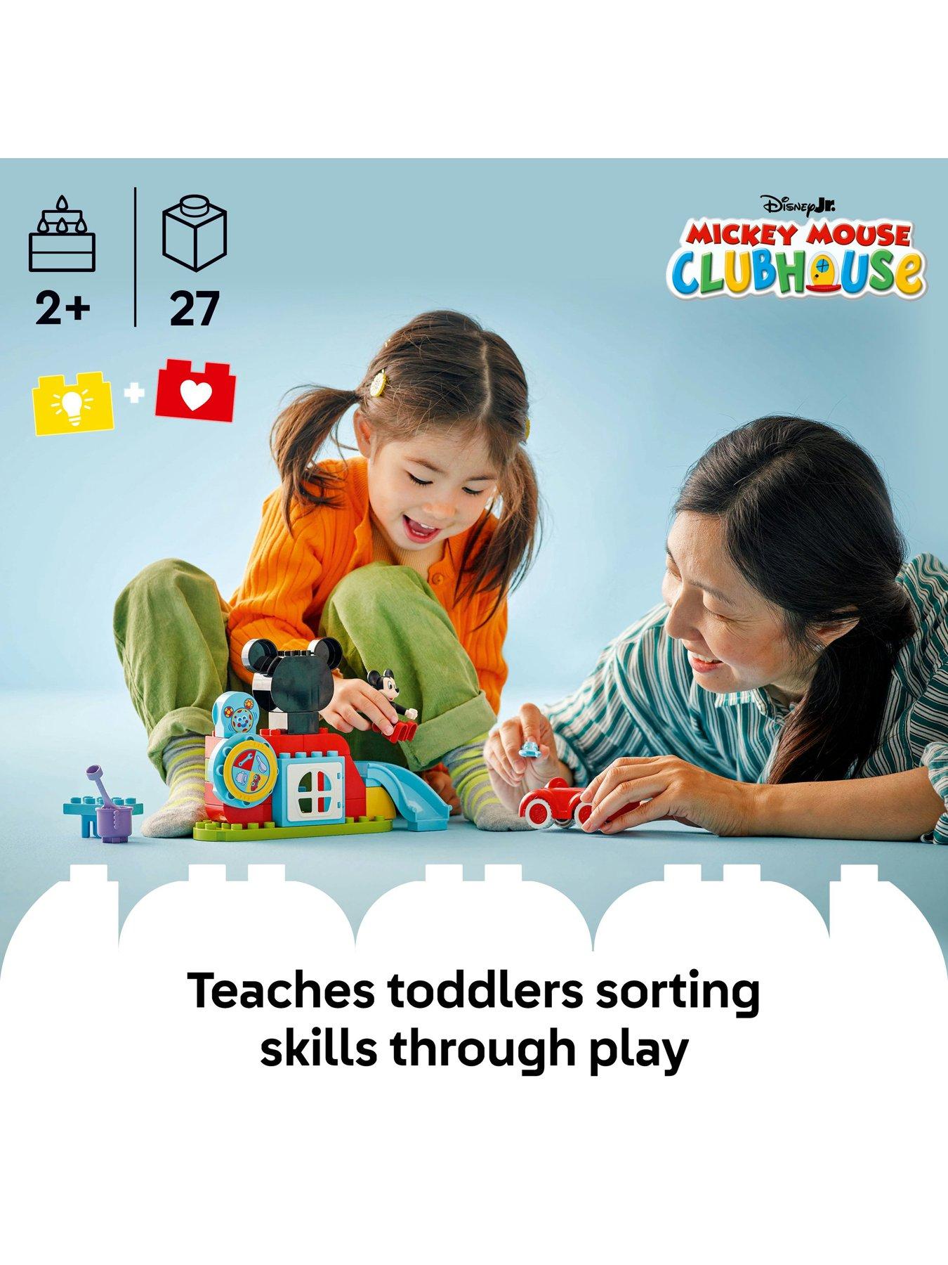 Image 2 of 8 of LEGO Duplo Mickey Mouse Clubhouse &amp; Car 10454