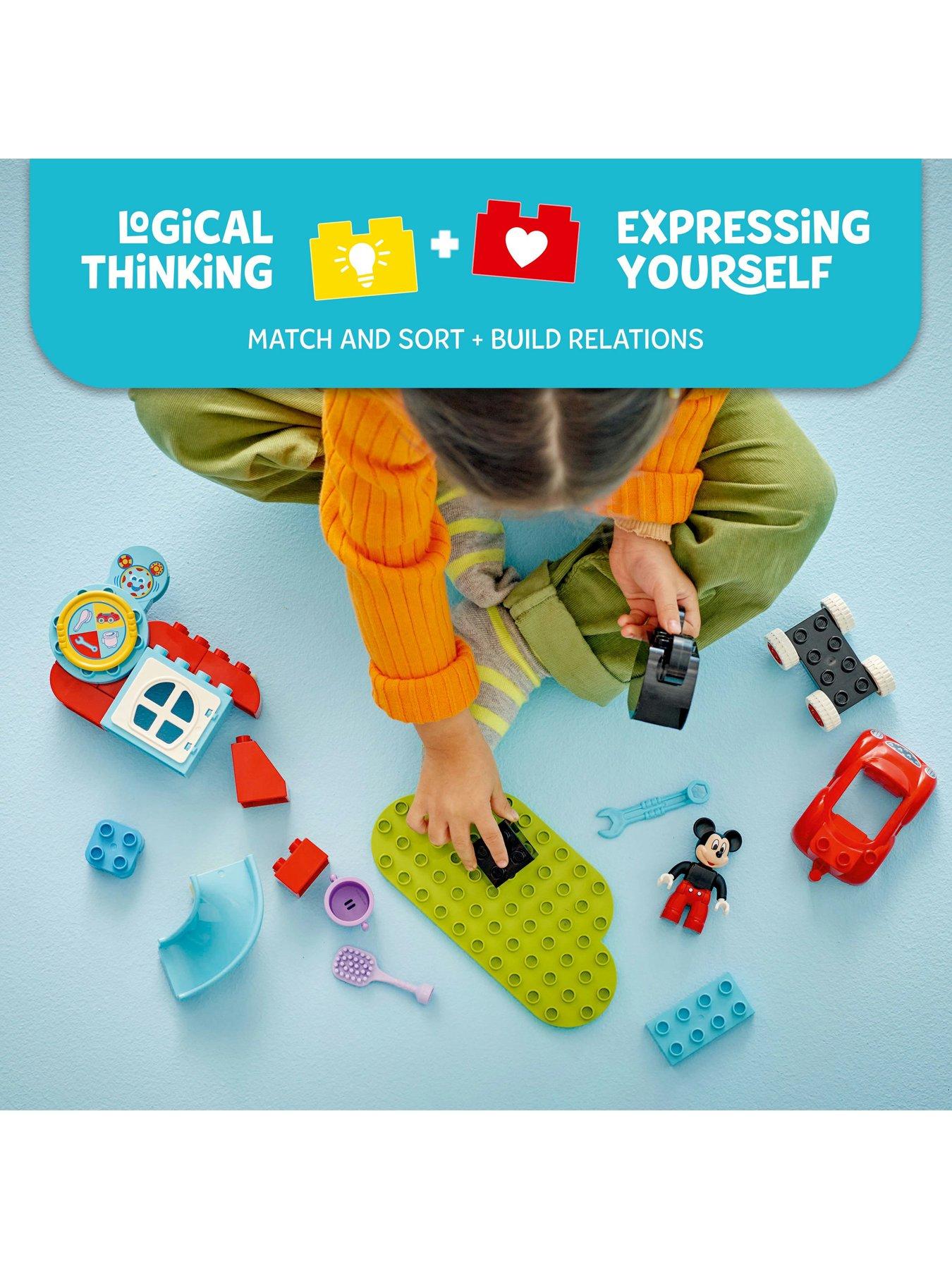 Image 3 of 8 of LEGO Duplo Mickey Mouse Clubhouse &amp; Car 10454