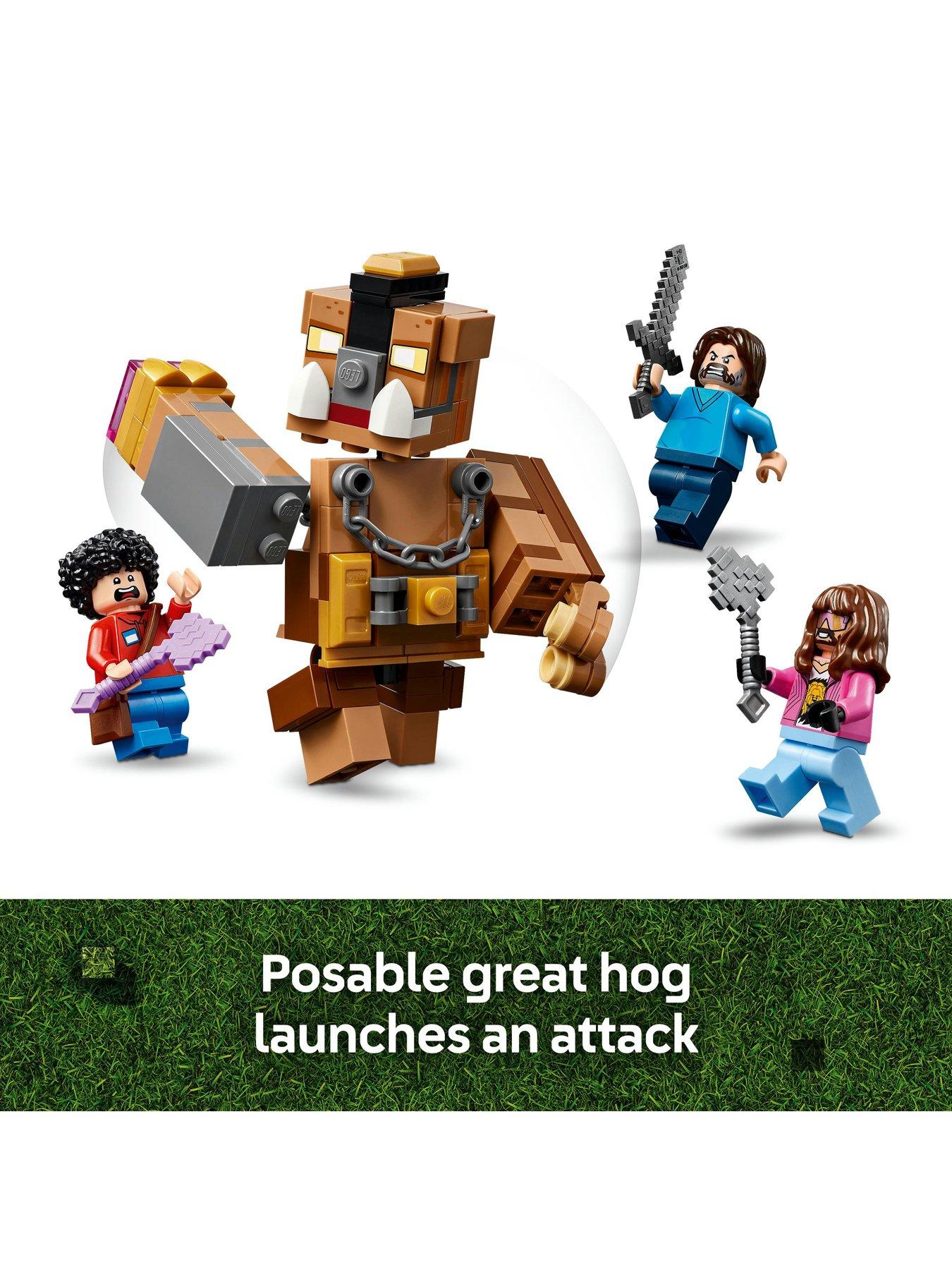 Image 4 of 8 of LEGO Minecraft Woodland Mansion Fighting Ring 21272