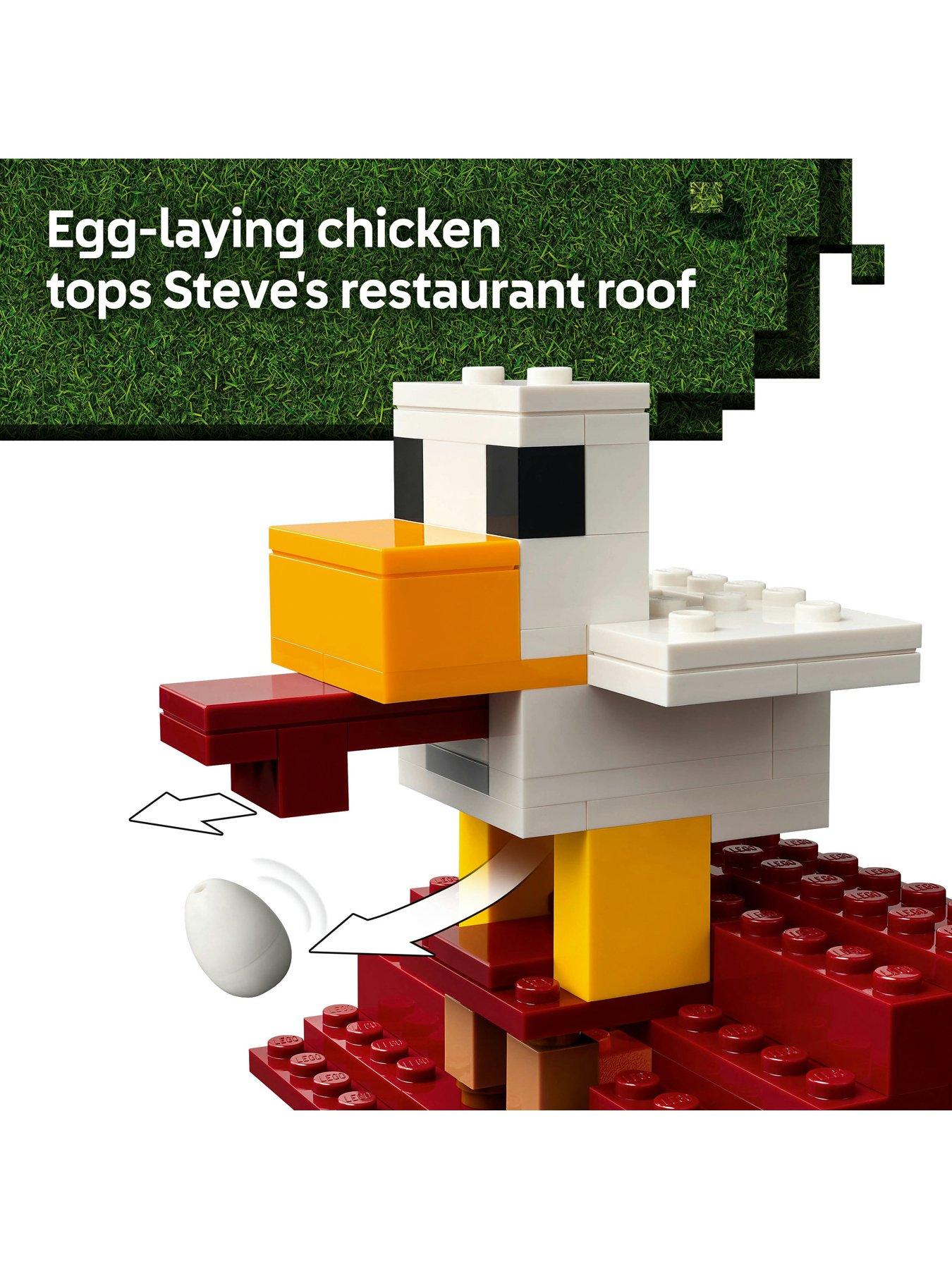 Lego Chicken Farm Minecraft 21140 LEGO The Chicken Coop 21140
