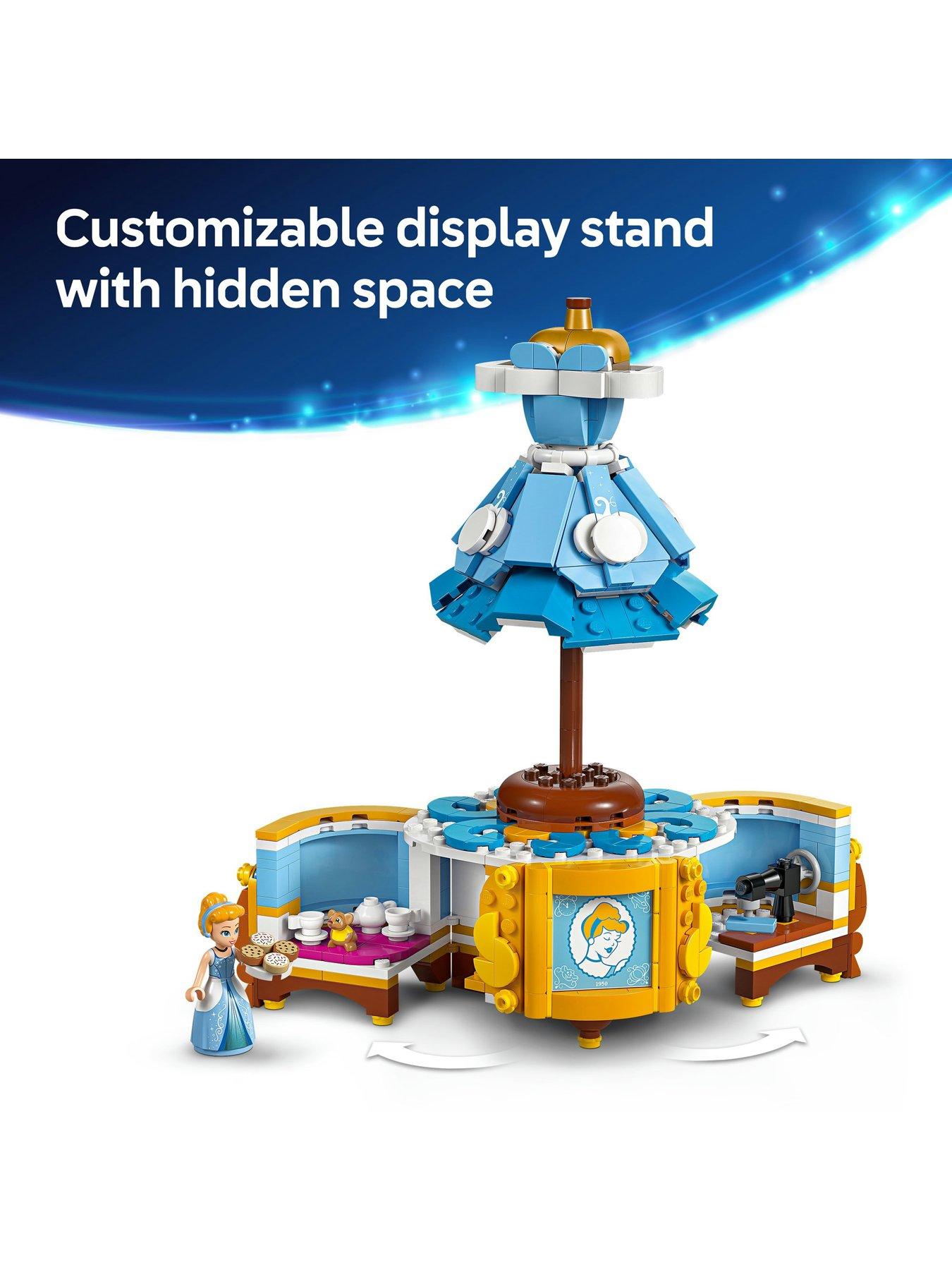  image of lego-disney-princess-cinderellarsquos-dress-building-kit-with-character-43266