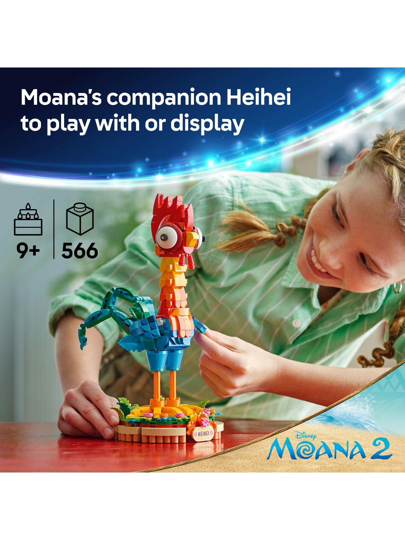  image of lego-disney-princess-moana-2-heihei-buildable-animal-model-kit-43272