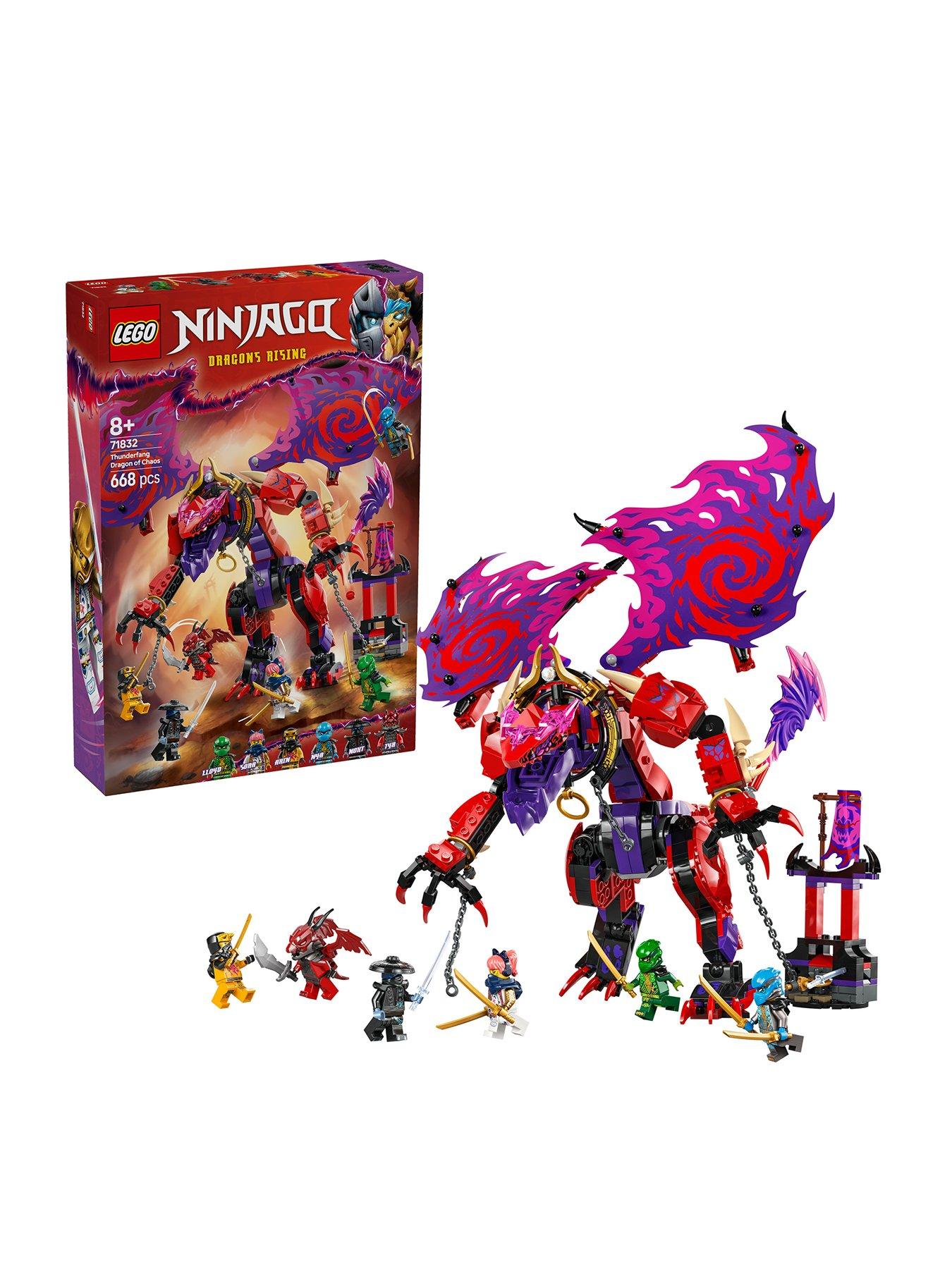 LEGO Ninjago Thunderfang Dragon of Chaos Ninja Toy Set 71832