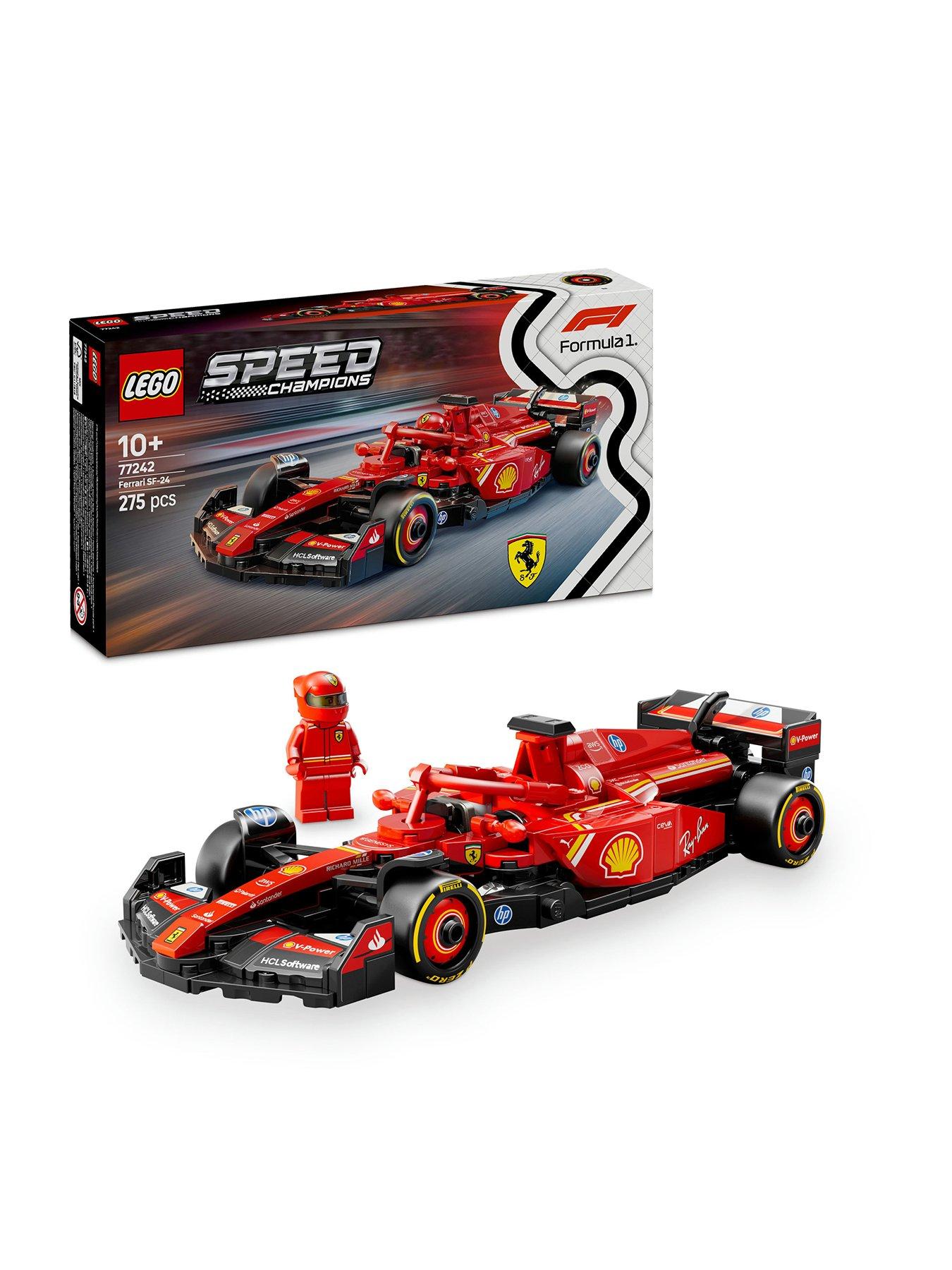LEGO Speed Champions Ferrari SF-24 F1 Race Car 77242 Littlewoods