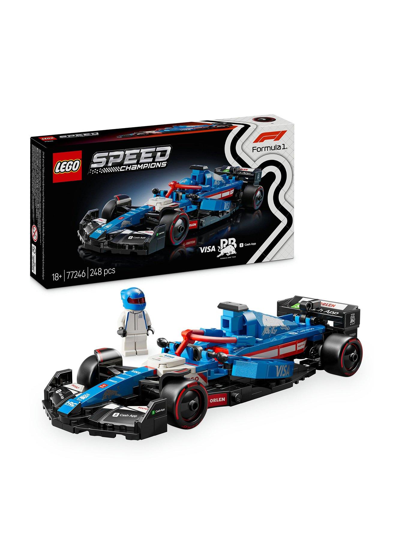 Image 1 of 3 of LEGO Speed Champions Visa Cash App RB VCARB 01 F1 Race Car 77246