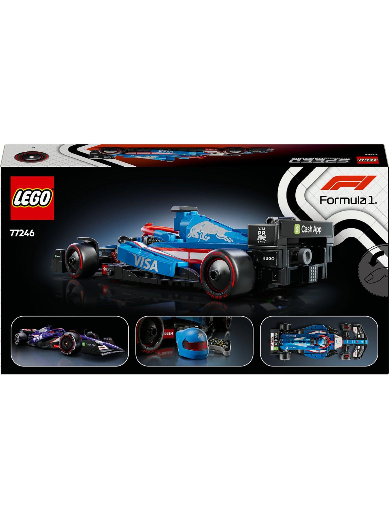 Image 2 of 3 of LEGO Speed Champions Visa Cash App RB VCARB 01 F1 Race Car 77246