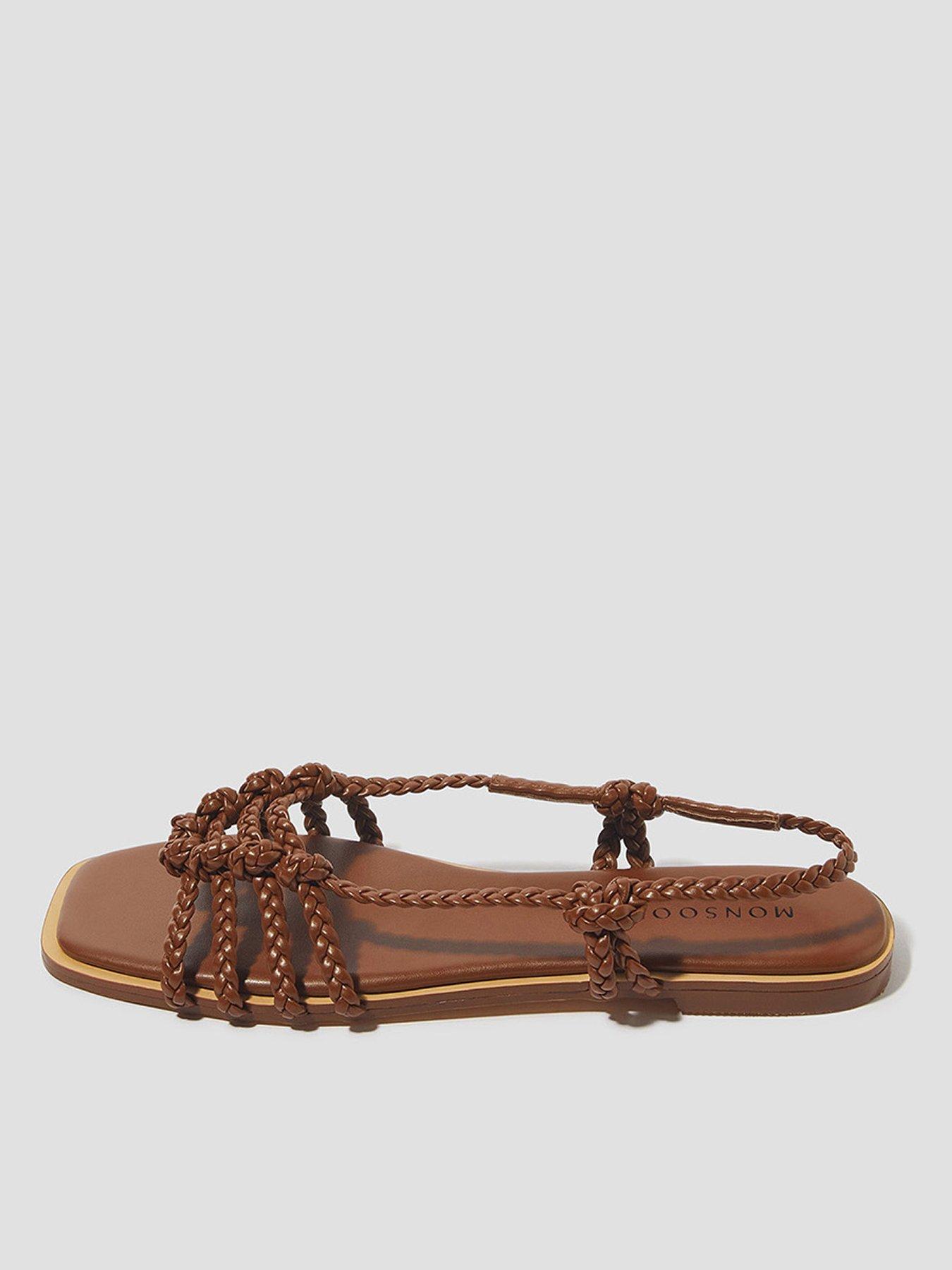 undefined Haf Braided Sandal - Tan