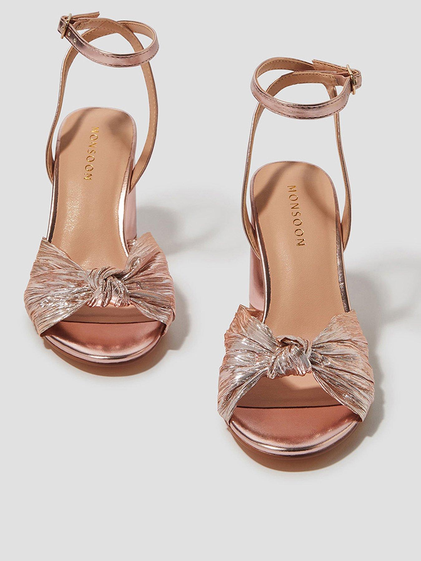  image of monsoon-gabi-crystal-ballet-flat-cream