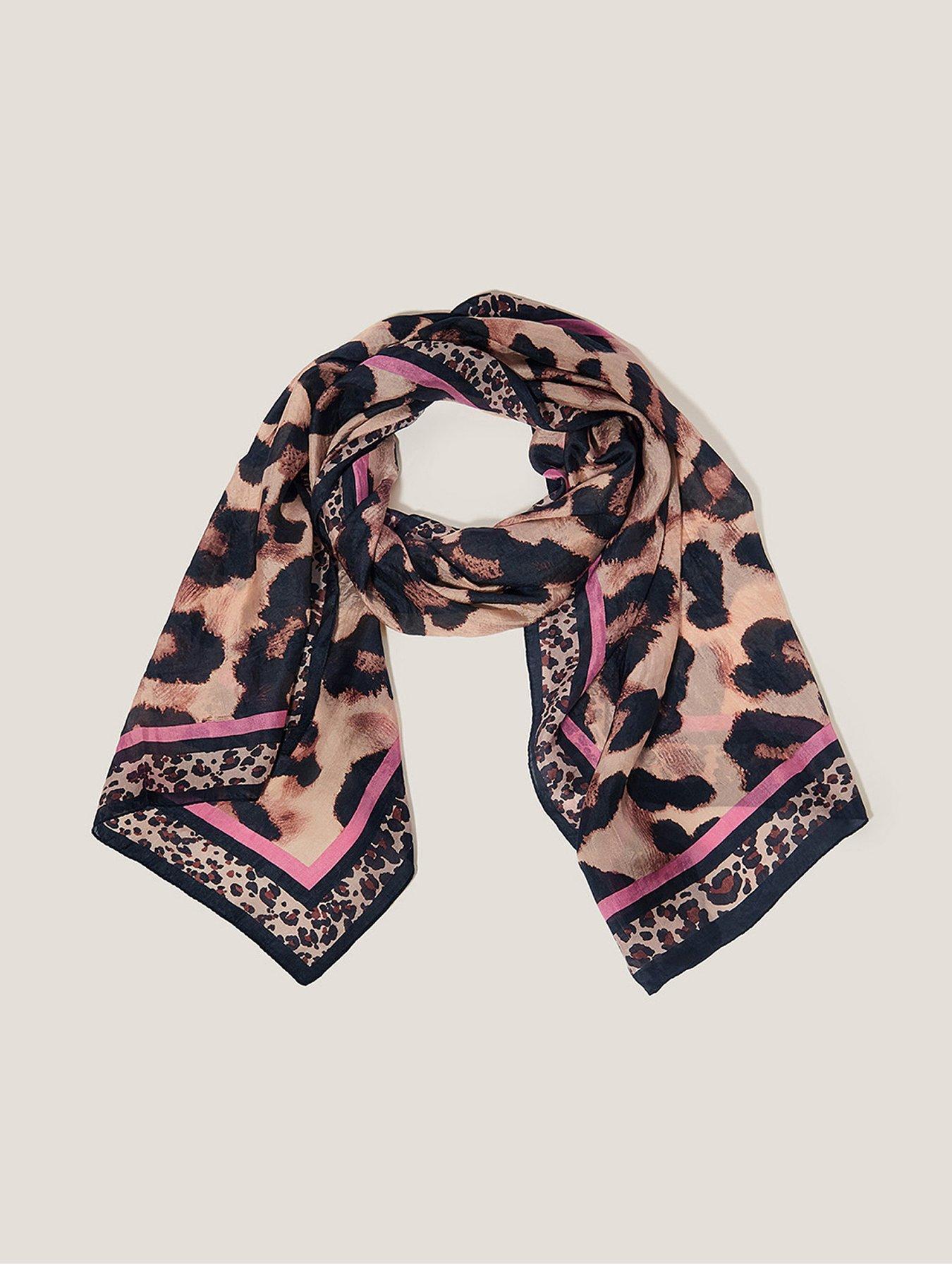 undefined Delilah Animal Silk - Brown