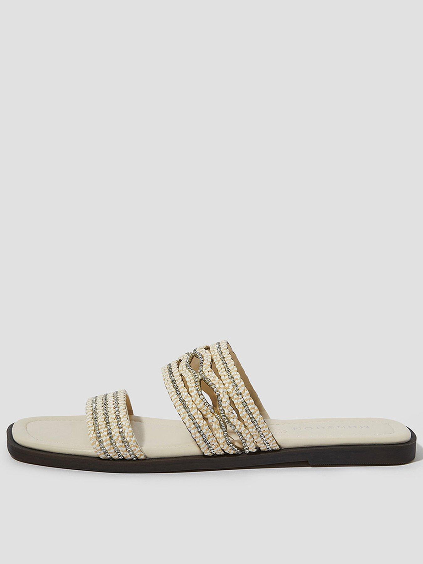 undefined Macy Diamante Slider - Cream