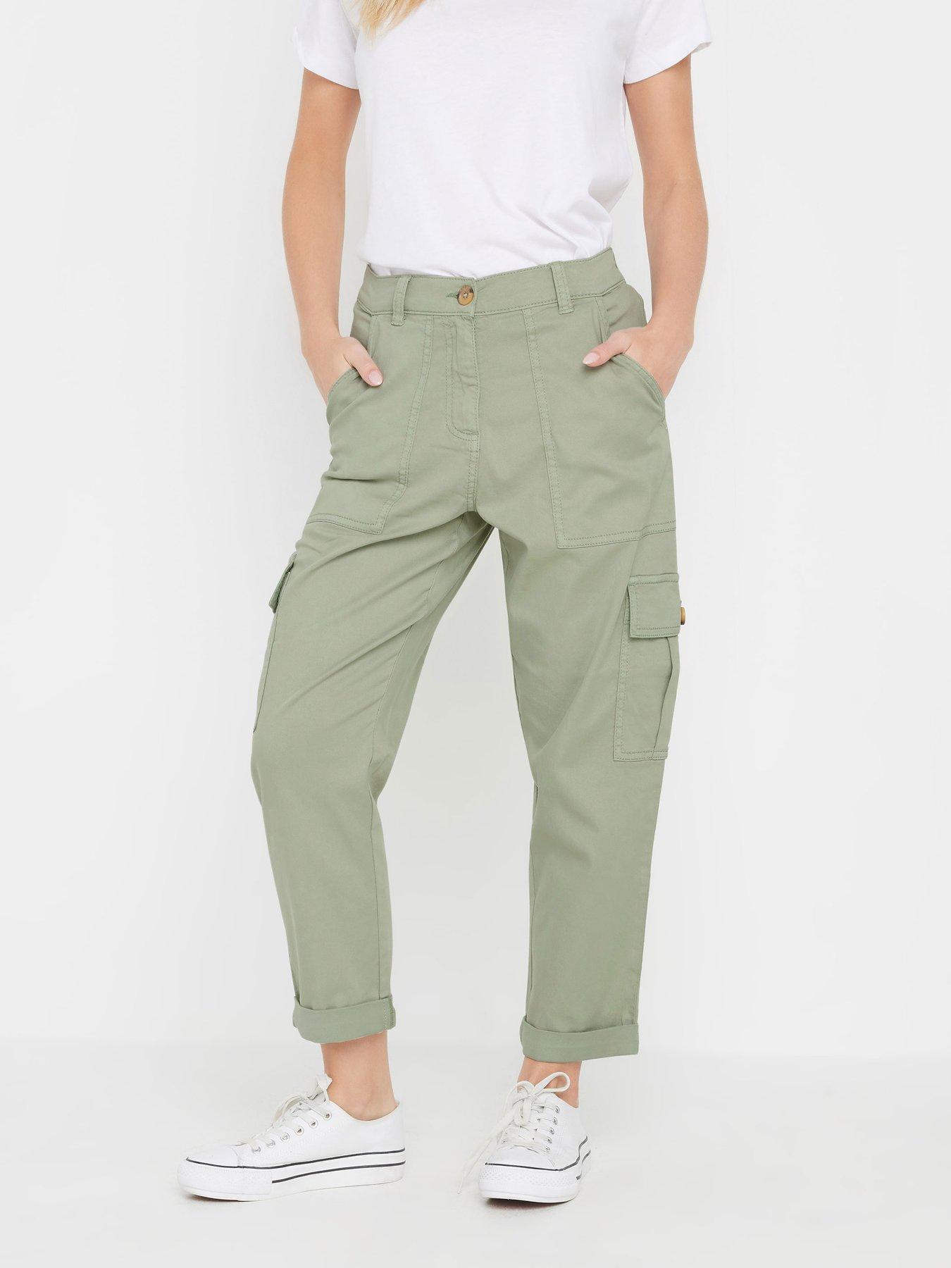 mco-petite-cargo-trouser-green