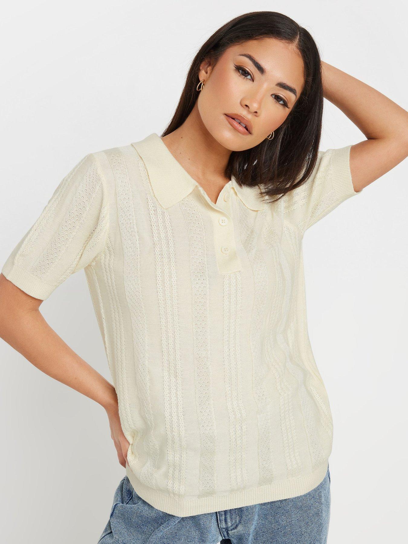 pixiegirl-pointelle-knitted-polo-top-ivory