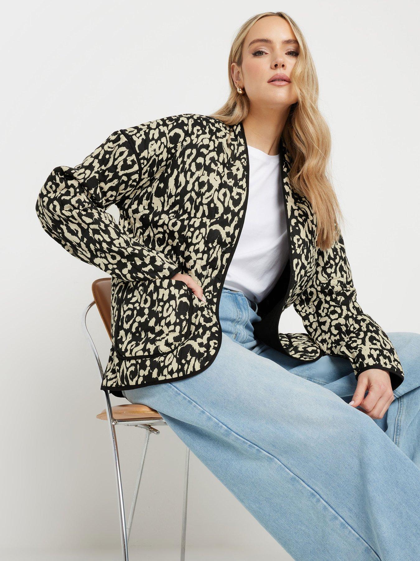 undefined Quilted Jacket - Brown
