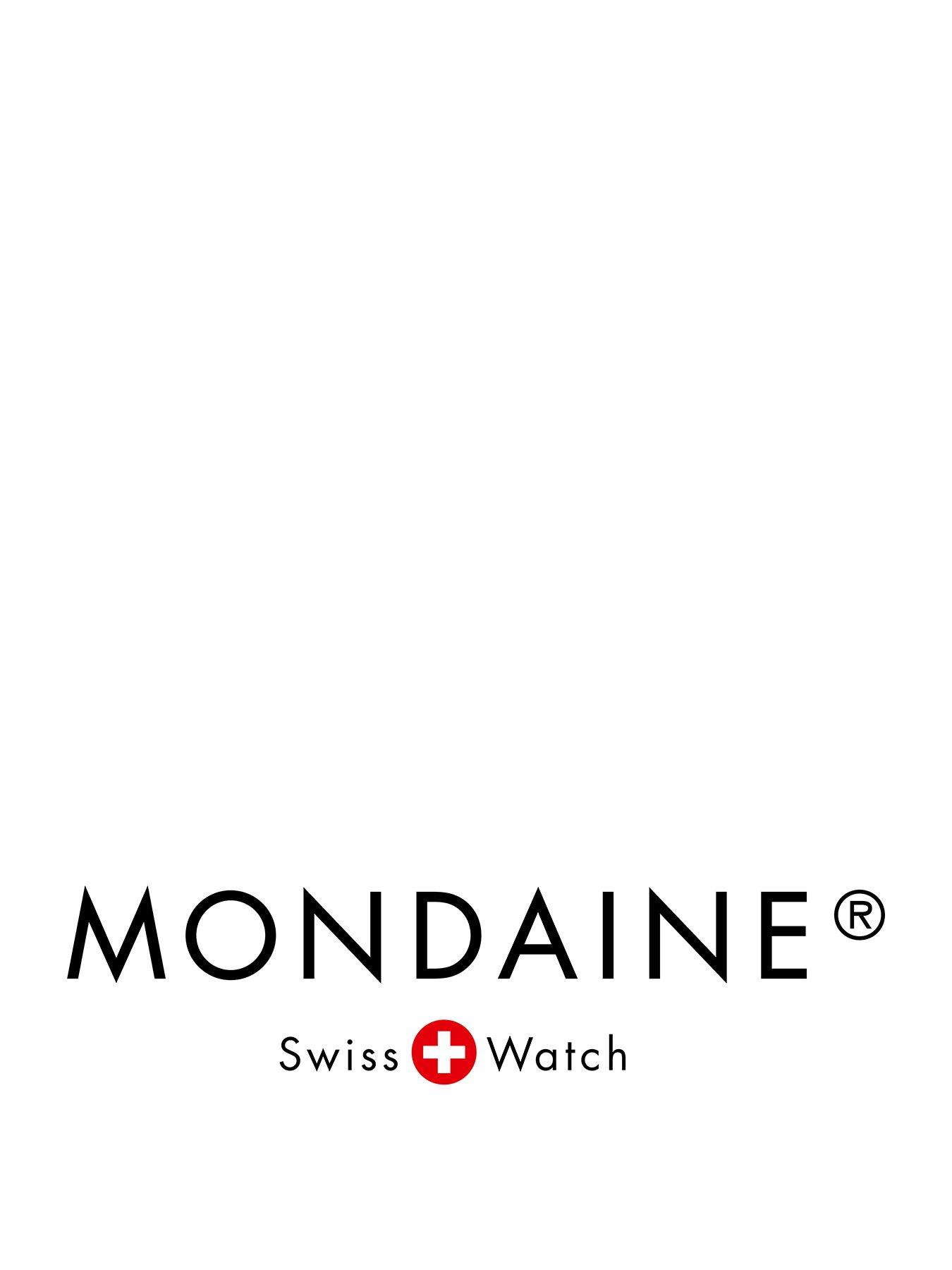  image of mondaine-mens-40mm-evo2-black-vegan-leather-strap-watch
