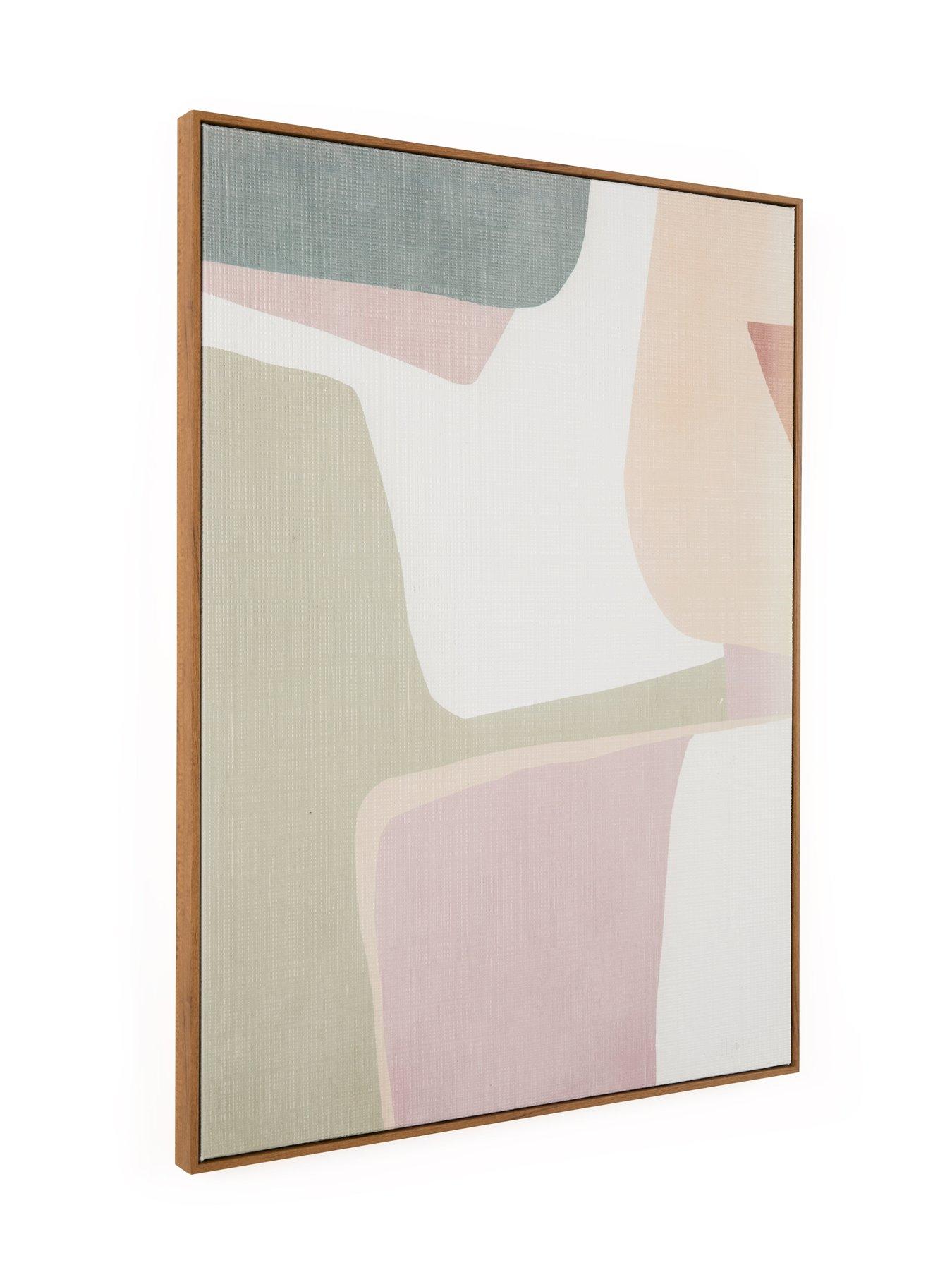Image 3 of 5 of Very Home Sensorial Nature Abstract Hand Paint Canvas 60x80cm - FSC&reg; Certified