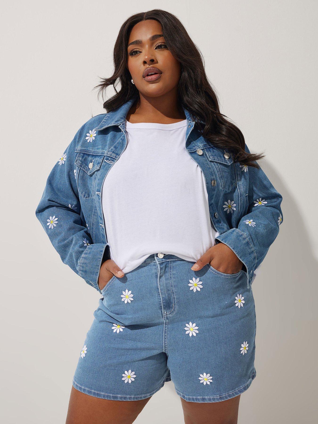  image of yours-curve-daisy-short-blue
