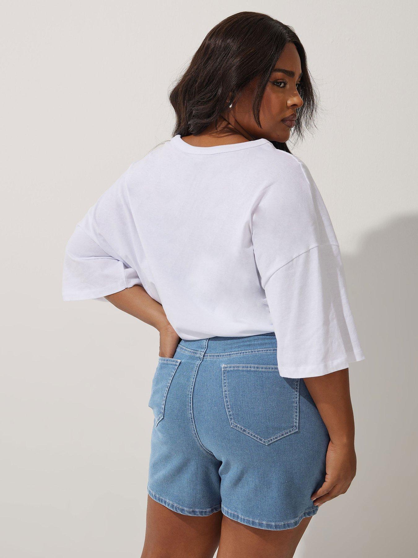  image of yours-curve-daisy-short-blue